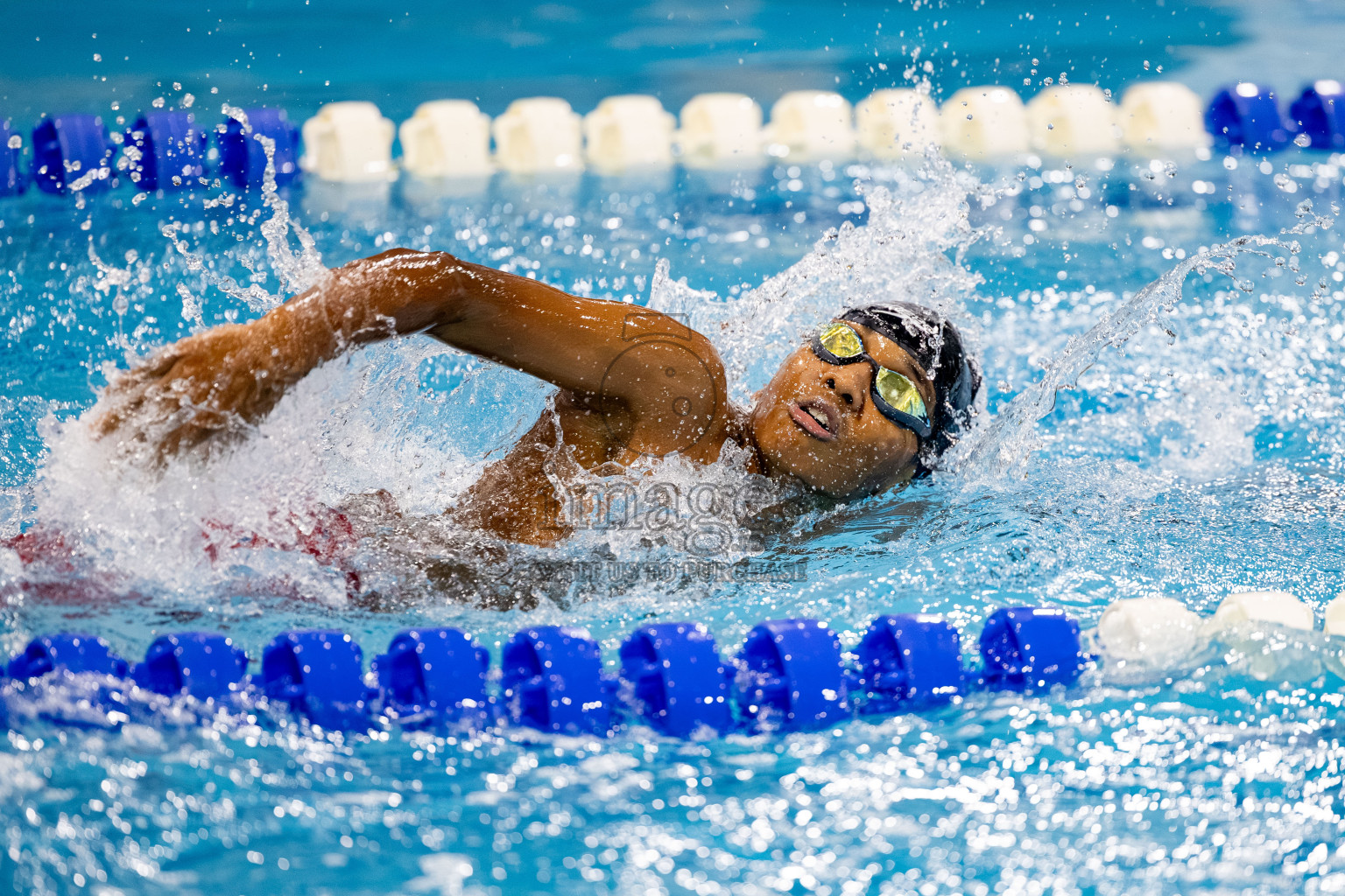 Day 5 of BML 21st Interschool Swimming Competition 2025 was held in Hulhumale' Swimming Pool, Hulhumale', Maldives on Wednesday, 15th October 2025. 
Photos: Hassan Simah / images.mv