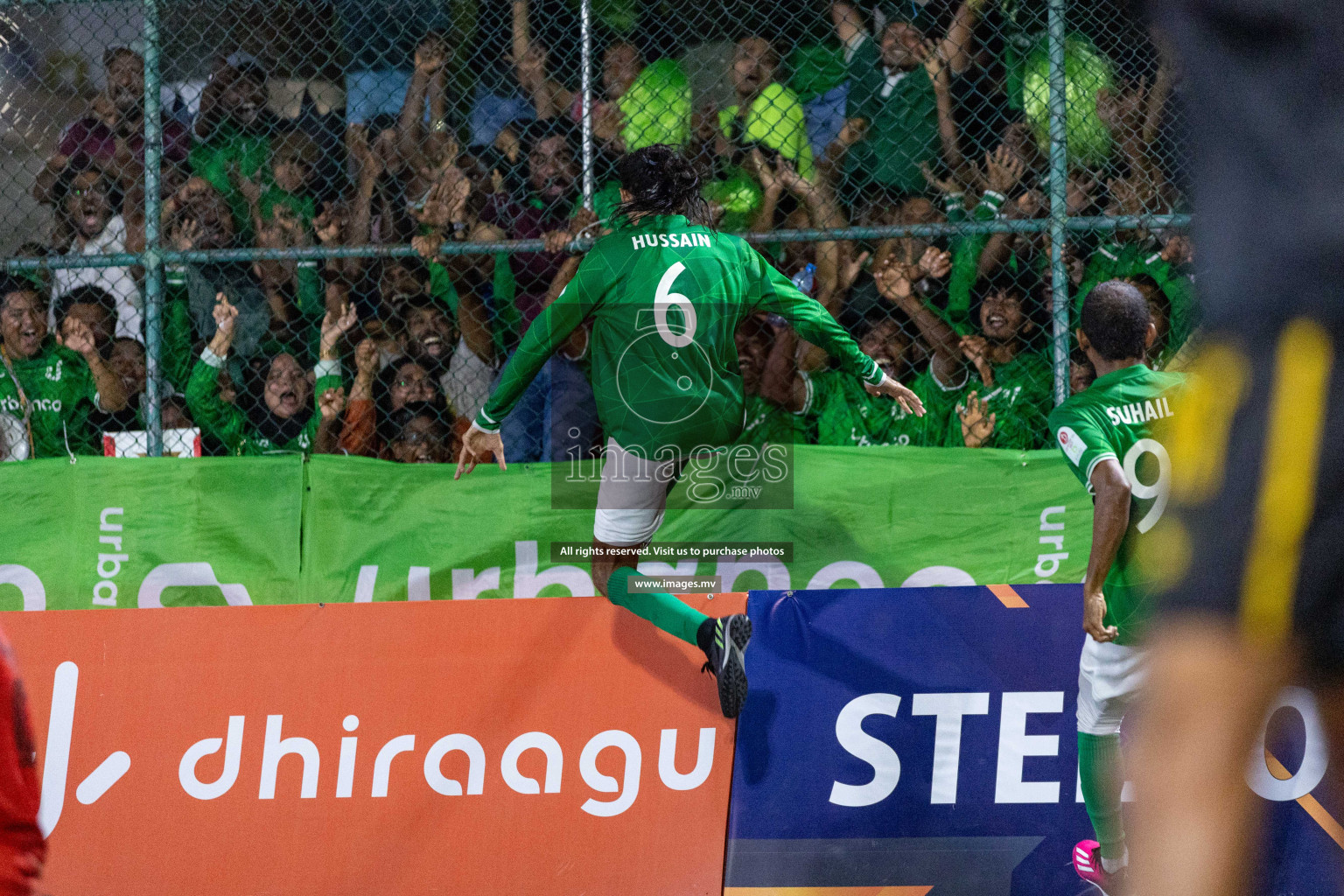 URBANCO vs WAMCO in Quarter Final of Club Maldives Cup 2023 held in Hulhumale, Maldives, on Saturday, 12th August 2023 Photos: Nausham Waheed / images.mv