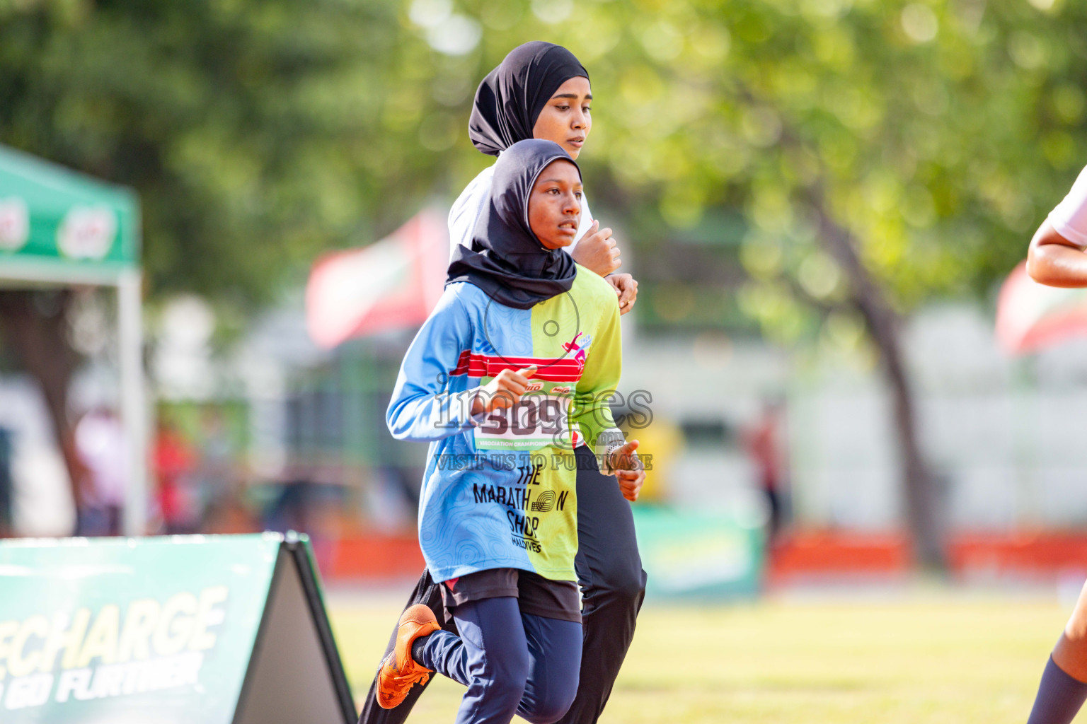 Day 2 of 12th Milo Association Championships was held in Ekuveni Track at Male', Maldives on Friday, 25th April 2025. 
Photos: Hassan Simah / images.mv