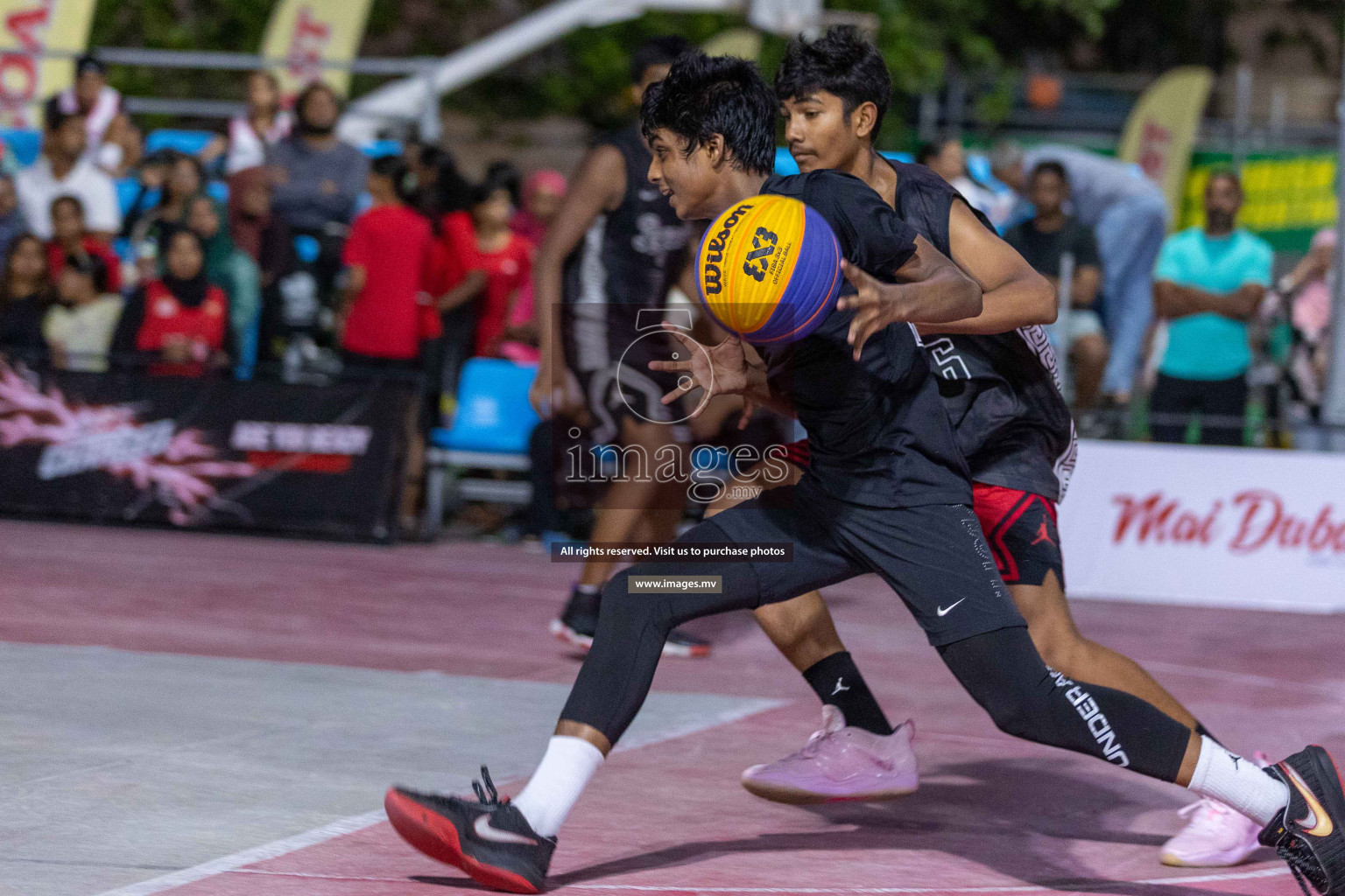 Day4 of Slamdunk by Sosal on 15th April 2023 held in Male'. Photos: Ismail Thoriq / images.mv