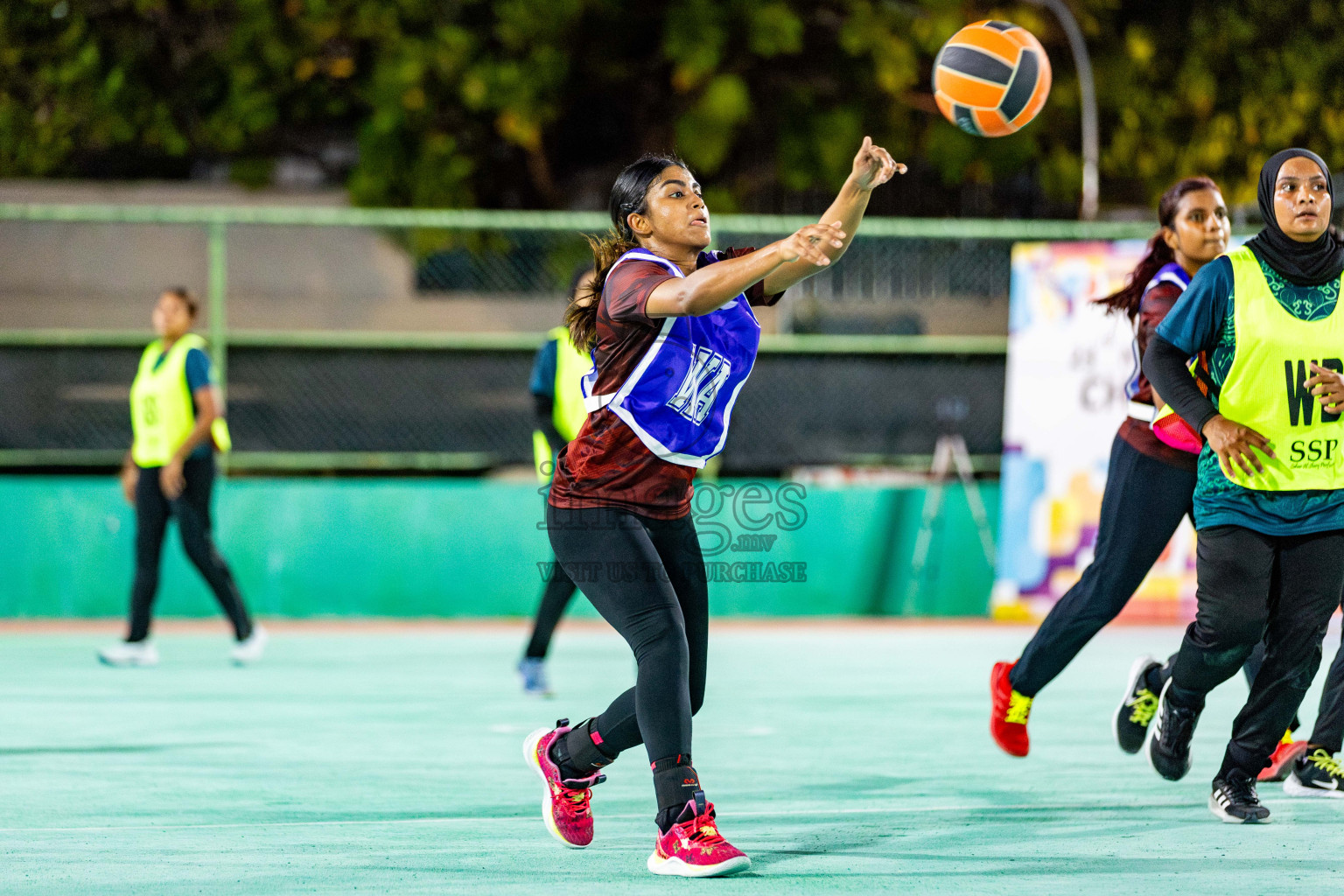 Day 6 of 23rd Netball Association Championship was held in Ekuveni Netball Court at Male', Maldives on Friday, 3rd May 2024. Photos: Nausham Waheed / images.mv