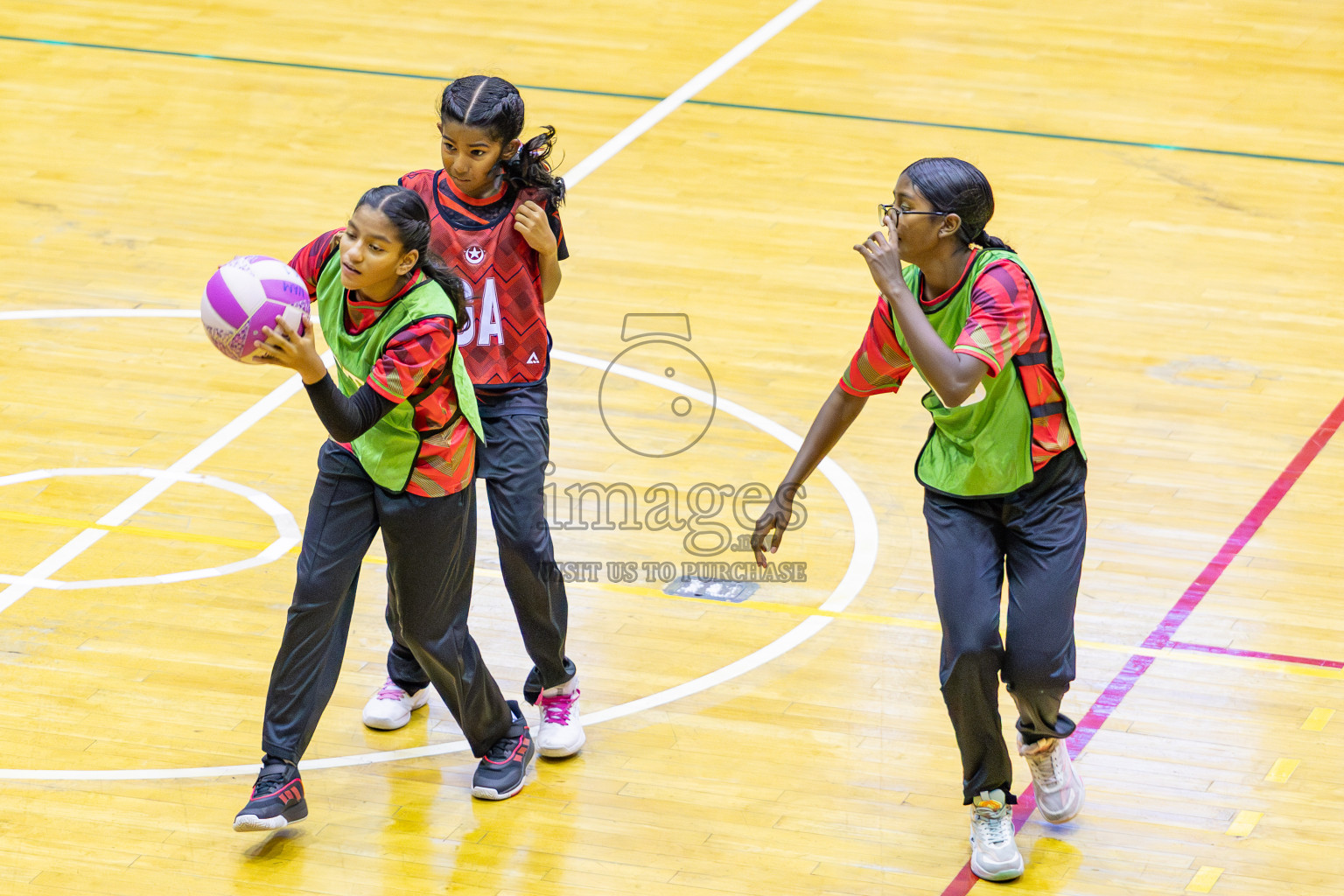 Day 15 of 26th Inter-School Netball Tournament 2025 was held in Social Center Indoor Hall on Thursday, 6th November 2025. Photos: Areef Adam / images.mv