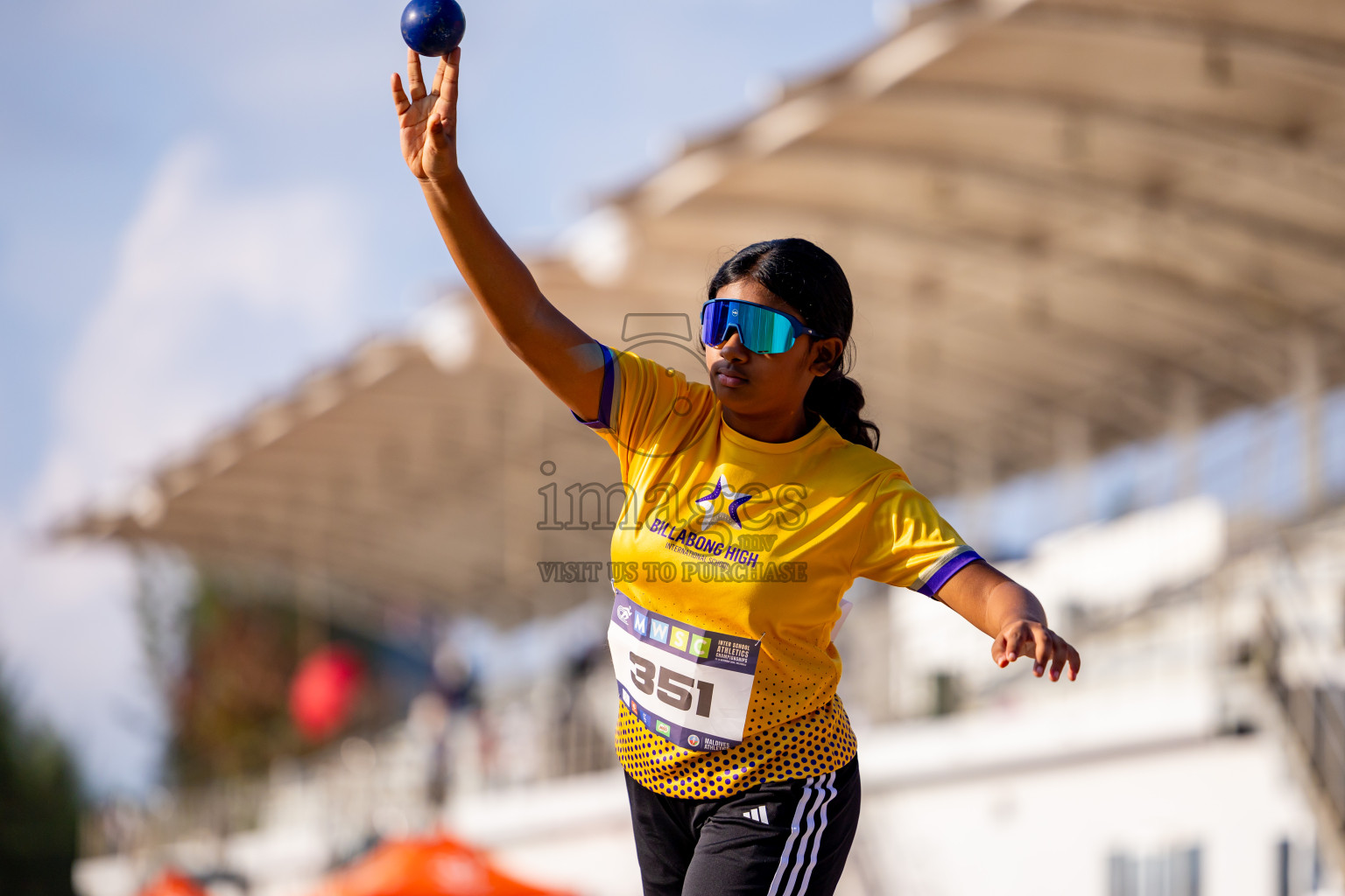 Day 4 of MWSC Interschool Athletics Championships 2024 held in Hulhumale Running Track, Hulhumale, Maldives on Tuesday, 12th November 2024. Photos by: Nausham Waheed / Images.mv