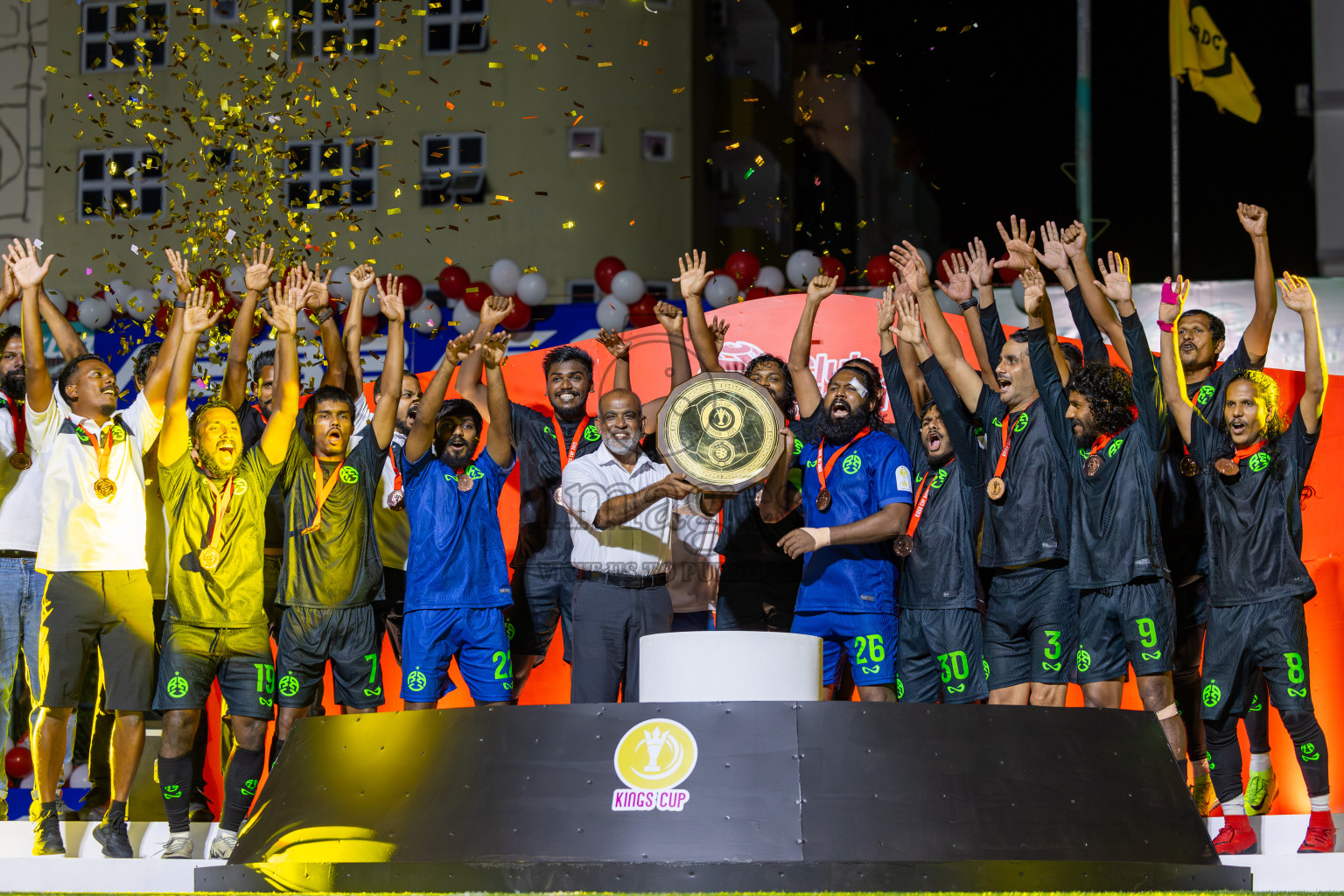 Road Recreation Club vs Club Combination SC Eydhafushi in Kings Cup Final of Club Maldives 2025 was held in Rehendhi Futsal Ground, Hulhumale', Maldives on Tuesday, 9th September 2025. Photos: Ismail Thoriq / images.mv