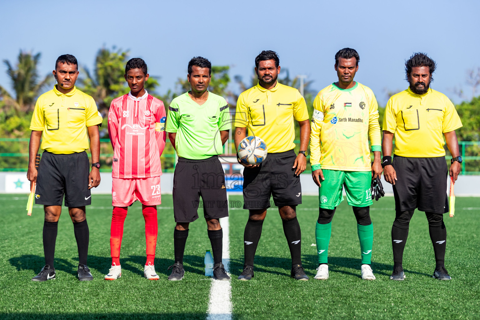 Chester Academy vs Baburu SC from Manadhoo Council Cup 2024 in N Manadhoo Maldives on Tuesday, 20th February 2023. Photos: Nausham Waheed / images.mv