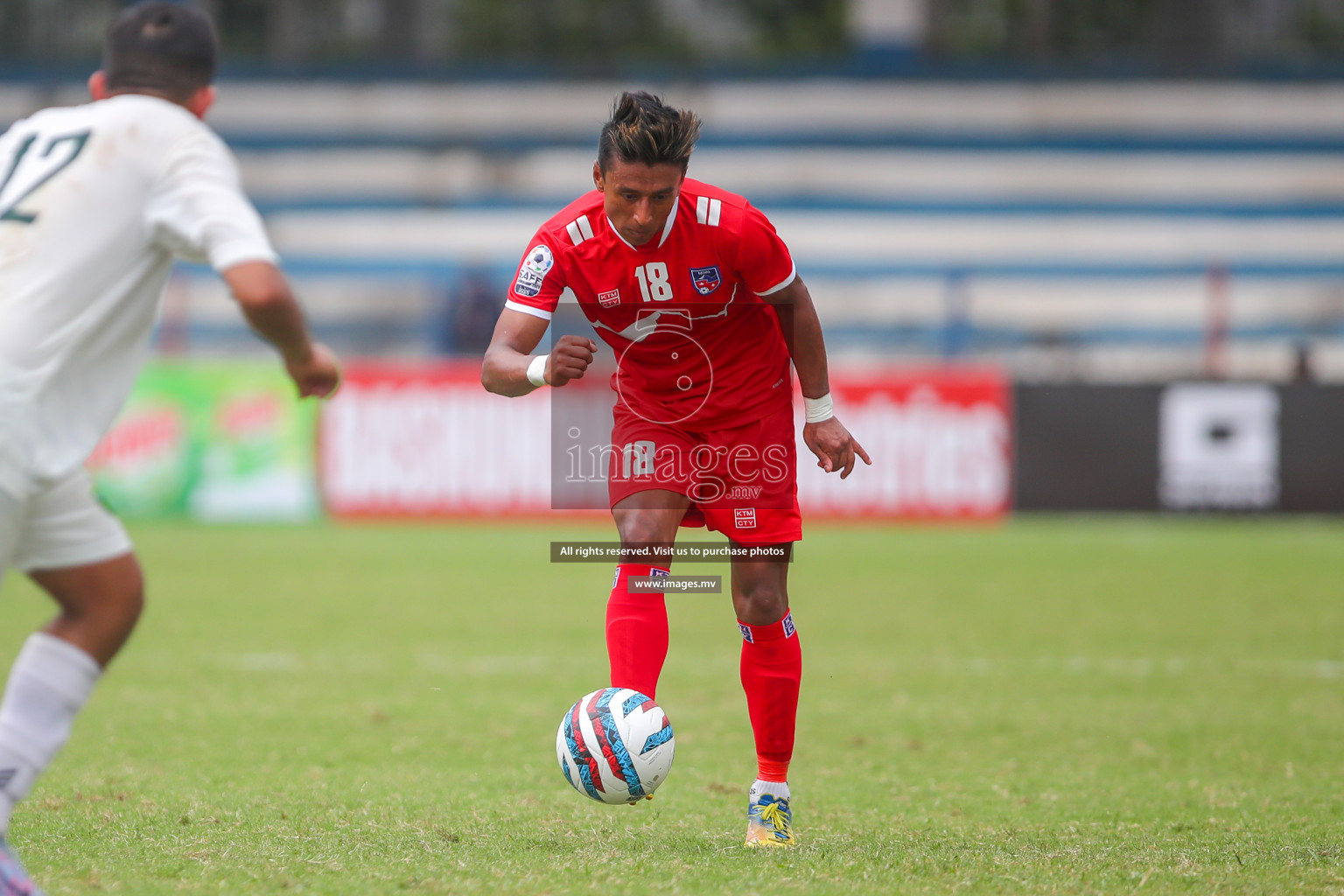 Nepal vs Pakistan in SAFF Championship 2023 held in Sree Kanteerava Stadium, Bengaluru, India, on Tuesday, 27th June 2023. Photos: Nausham Waheed, Hassan Simah / images.mv