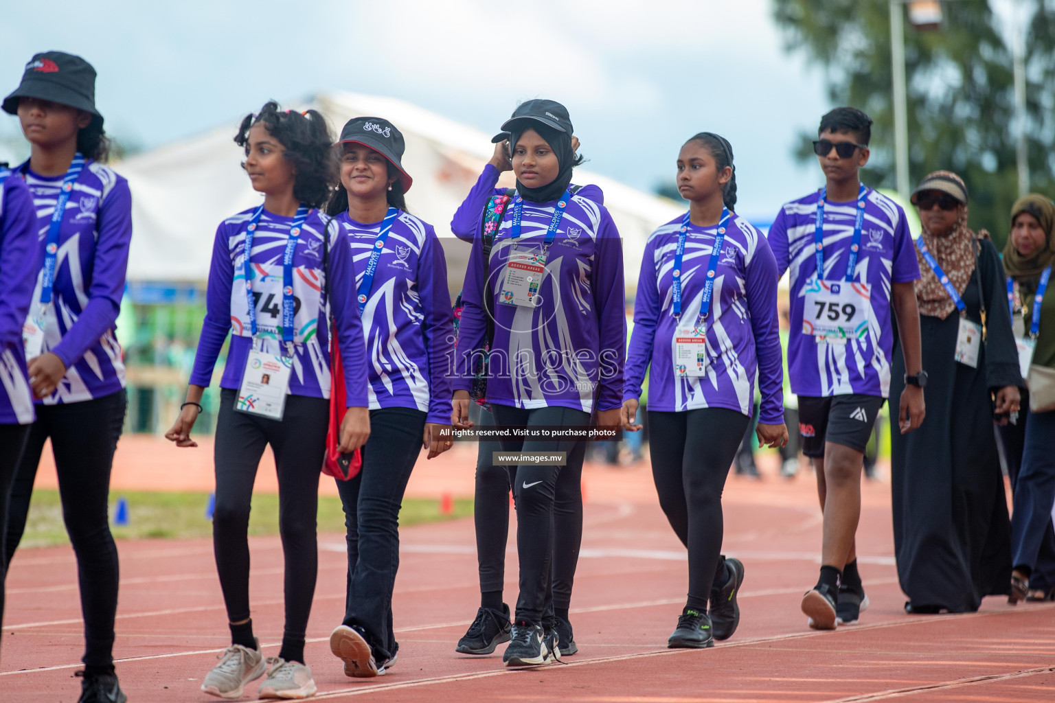 Day one of Inter School Athletics Championship 2023 was held at Hulhumale' Running Track at Hulhumale', Maldives on Saturday, 14th May 2023. Photos: Nausham Waheed / images.mv