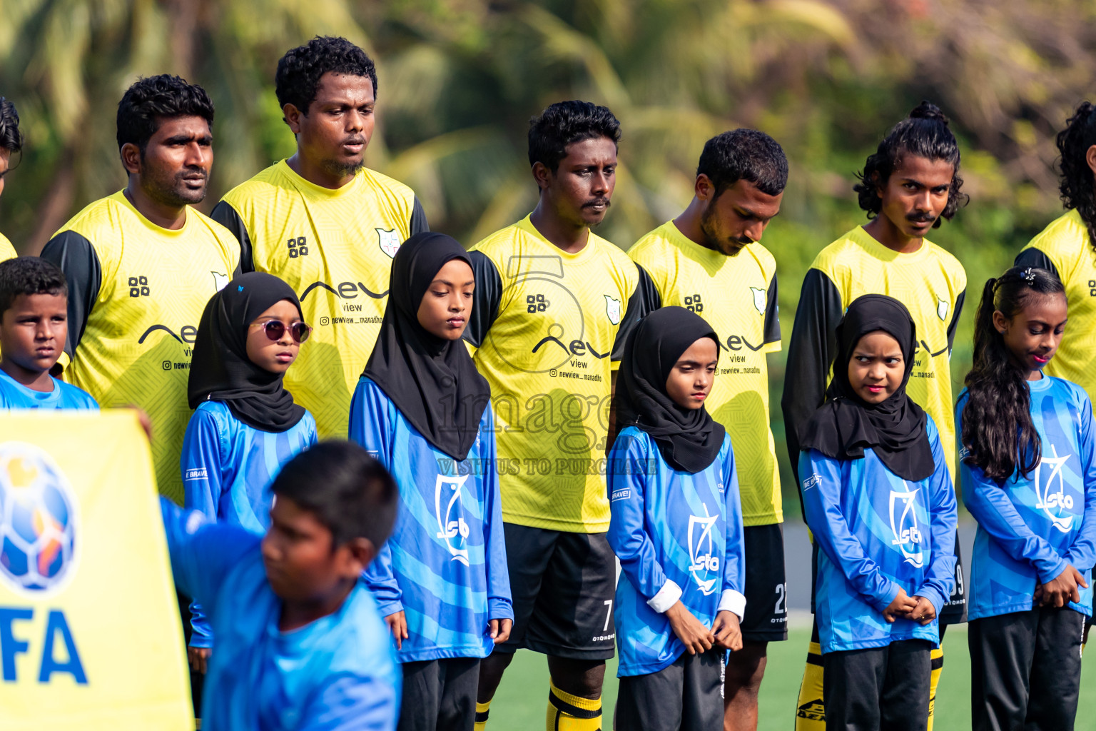 JT Sports vs Kanmathi Juniors from Final of Manadhoo Council Cup 2024 in N Manadhoo Maldives on Tuesday, 27th February 2023. Photos: Nausham Waheed / images.mv