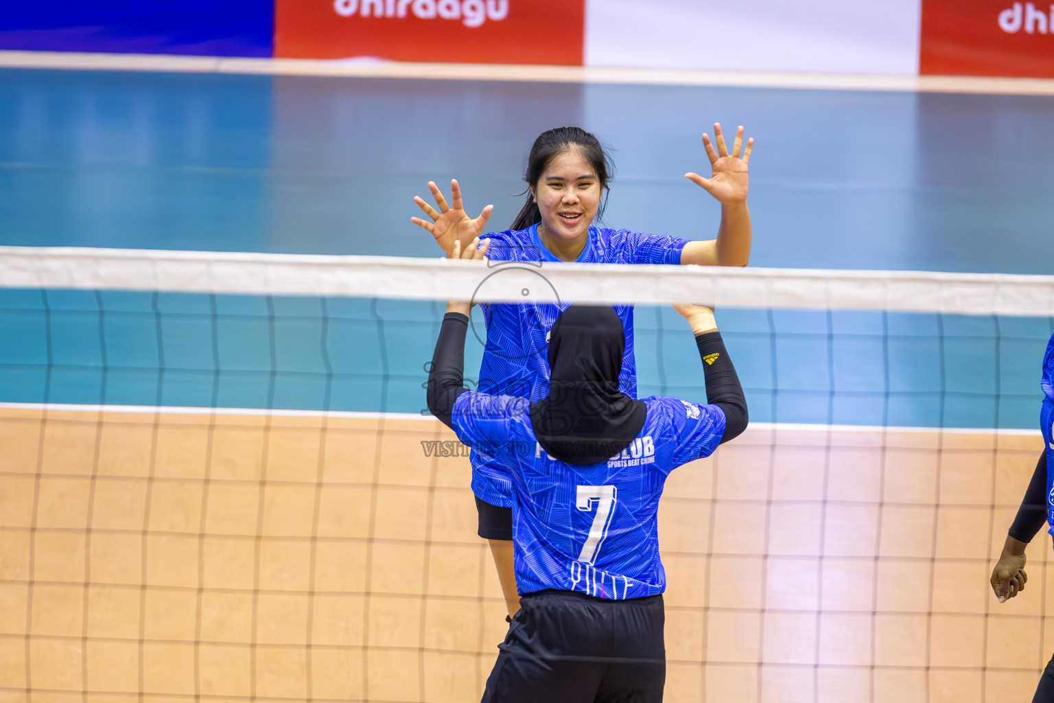 Club WAMCO vs Police Club in the final of National Volleyball Championship 2024 (women's division) was held in Social Center Indoor Hall on Thursday, 24th October 2024. 
Photos: Ismail Thoriq / images.mv