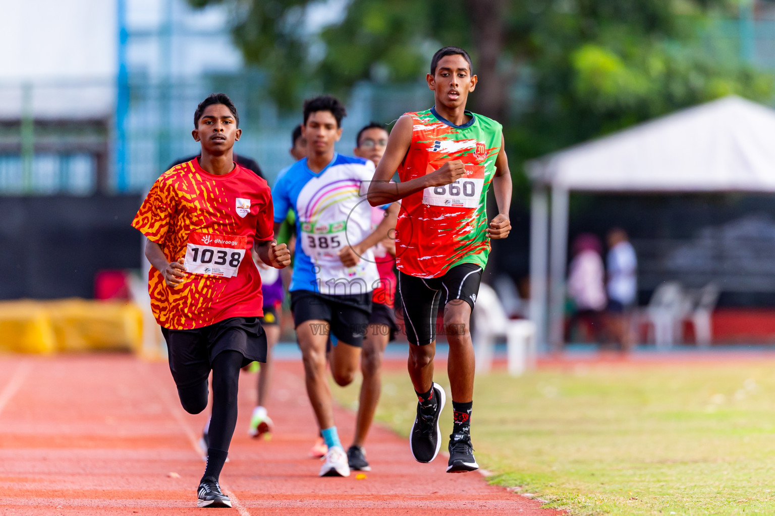 Day 5 of Inter-school Athletics Championship 2025 held in Ekuveni Synthetic Track, Male', Maldives on Saturday, 11th October 2025. Photos by: Nausham Waheed / Images.mv
