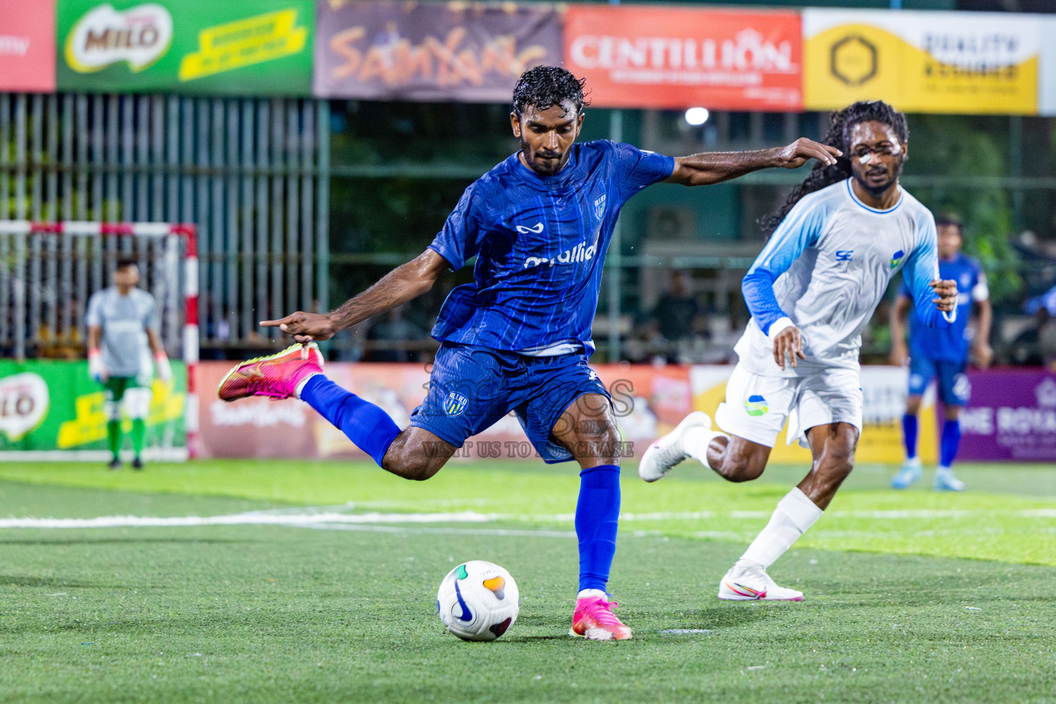 CLUB FEN vs TEAM ALLIED in Club Maldives Cup 2024 held in Rehendi Futsal Ground, Hulhumale', Maldives on Tuesday, 1st October 2024. Photos: Nausham Waheed / images.mv