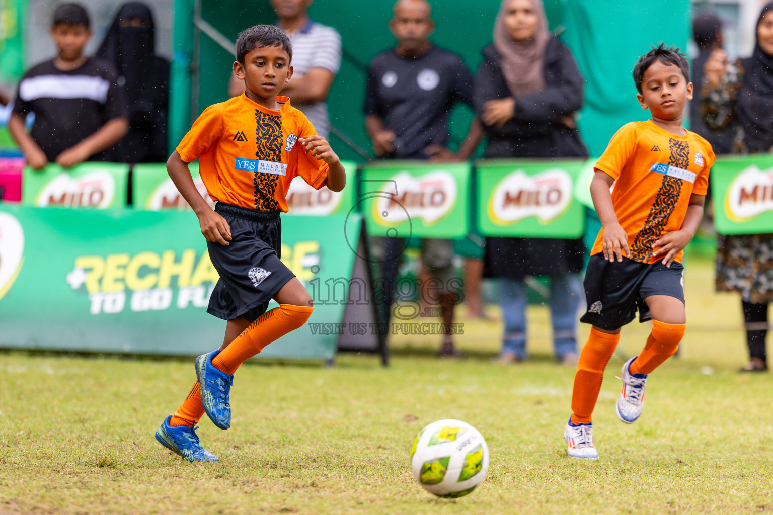 Day 3 of MILO SVAM Juniors 2025 (U-8) was held at Henveiru Stadium in Male', Maldives on Saturday, 28th June 2025. Photos: Ismail Thoriq / images.mv