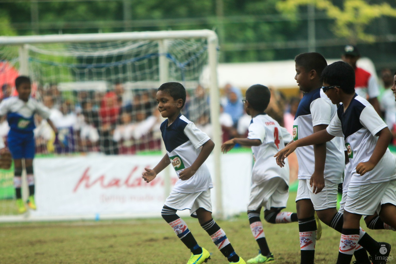 Finals  of Milo Kids Football Fiesta in Henveiru Grounds  in Male', Maldives, Saturday, April. 09, 2016. (Images.mv Photo/Abdulla Abeedh).