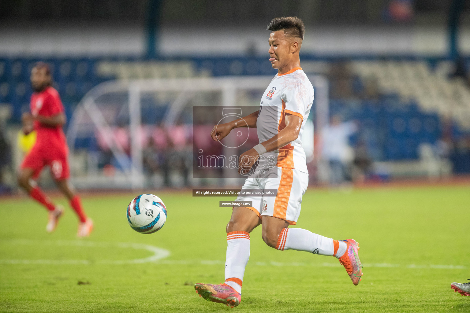 Maldives vs Bhutan in SAFF Championship 2023 held in Sree Kanteerava Stadium, Bengaluru, India, on Wednesday, 22nd June 2023. Photos: Nausham Waheed / images.mv