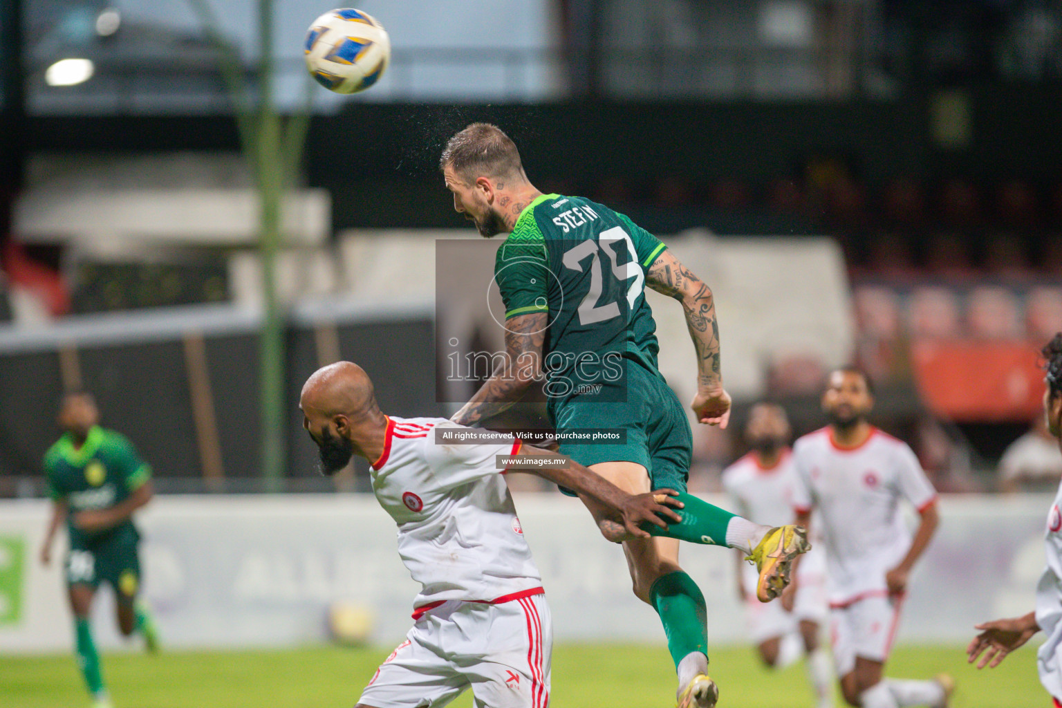 Maziya Sports & Recreation vs Buru Sports Club in President's Cup 2023, held on 20 April 2023 in National Football Stadium, Male', Maldives Photos: Hassan Simah, Mohamed Mahfooz