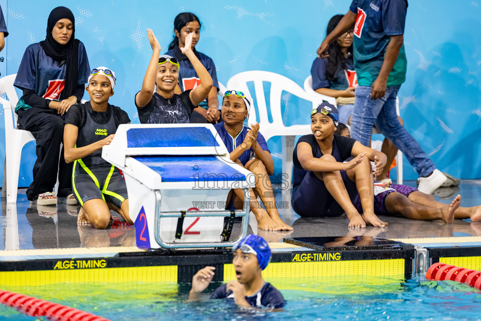 Day 6 of BML 21st Interschool Swimming Competition 2025 was held in Hulhumale' Swimming Pool, Hulhumale', Maldives on Thursday, 16th October 2025.
Photos: Hassan Simah / images.mv