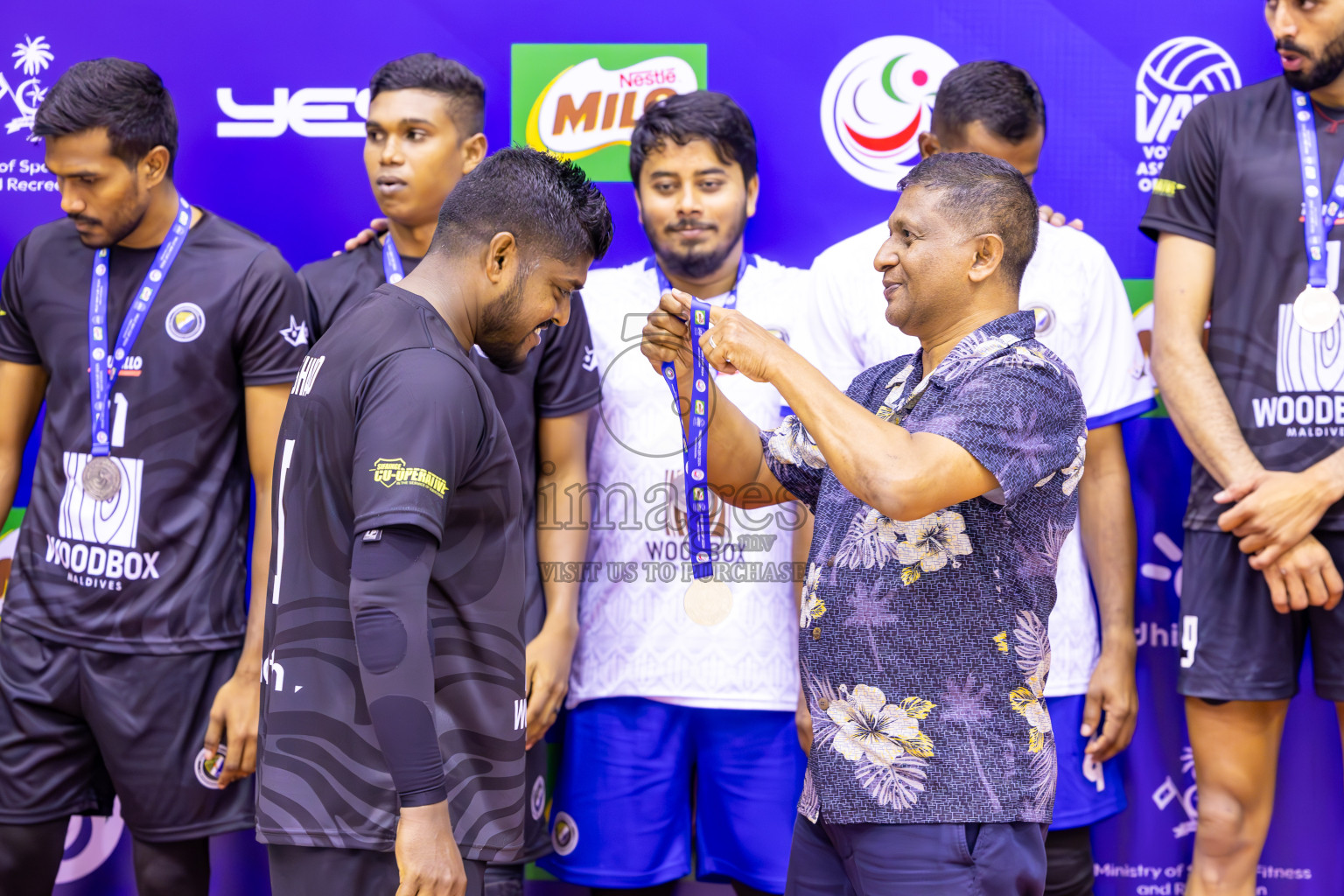 Final of MILO VAM Cup 2024 (Men's Division) was held in Social Center Indoor Hall on Monday, 4th November 2024. 
Photos: Ismail Thoriq / images.mv