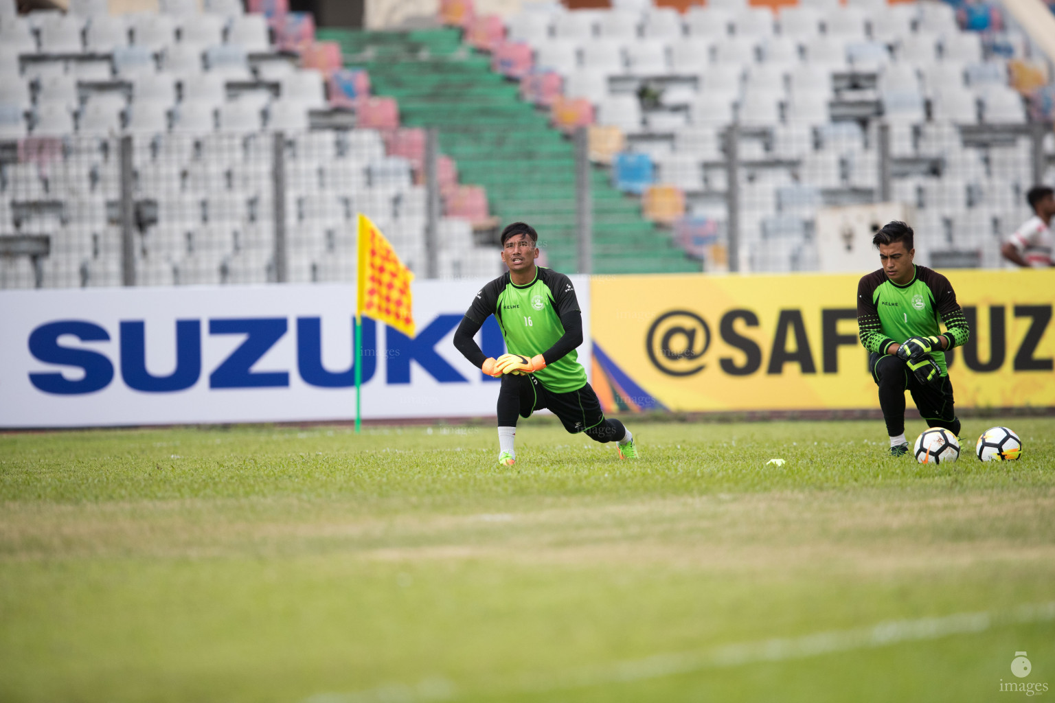 Pakistan vs Nepal in SAFF Suzuki Cup 2018 in Dhaka, Bangladesh, Monday, September 04, 2018. (Images.mv Photo/Suadhu Abdul Sattar).