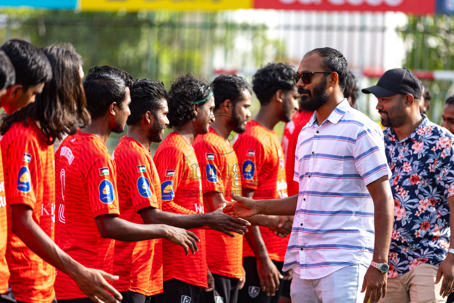 Sh. Kanditheemu  VS  Sh. Foakaidhoo in Day 12 of Golden Futsal Challenge 2024 was held on Friday, 26th January 2024, in Hulhumale', Maldives 
Photos: Hassan Simah / images.mv