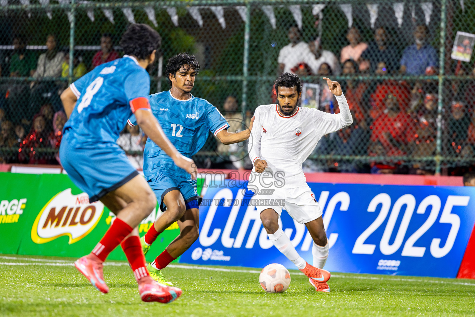 Criminal Court vs Club Binaara in Semi Final of Club Maldives Classic 2025 was held in Rehendi Futsal Ground, Hulhumale', Maldives on Wednesday, 1st October 2025. Photos: Ismail Thoriq / images.mv