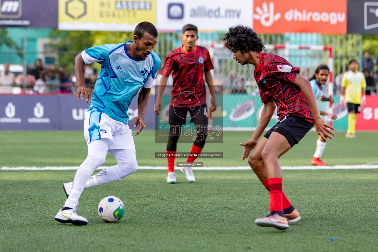 MACL vs Police Club in Club Maldives Cup 2023 held in Hulhumale, Maldives, on Saturday, 22nd July 2023. Photos: Hassan Simah / images.mv