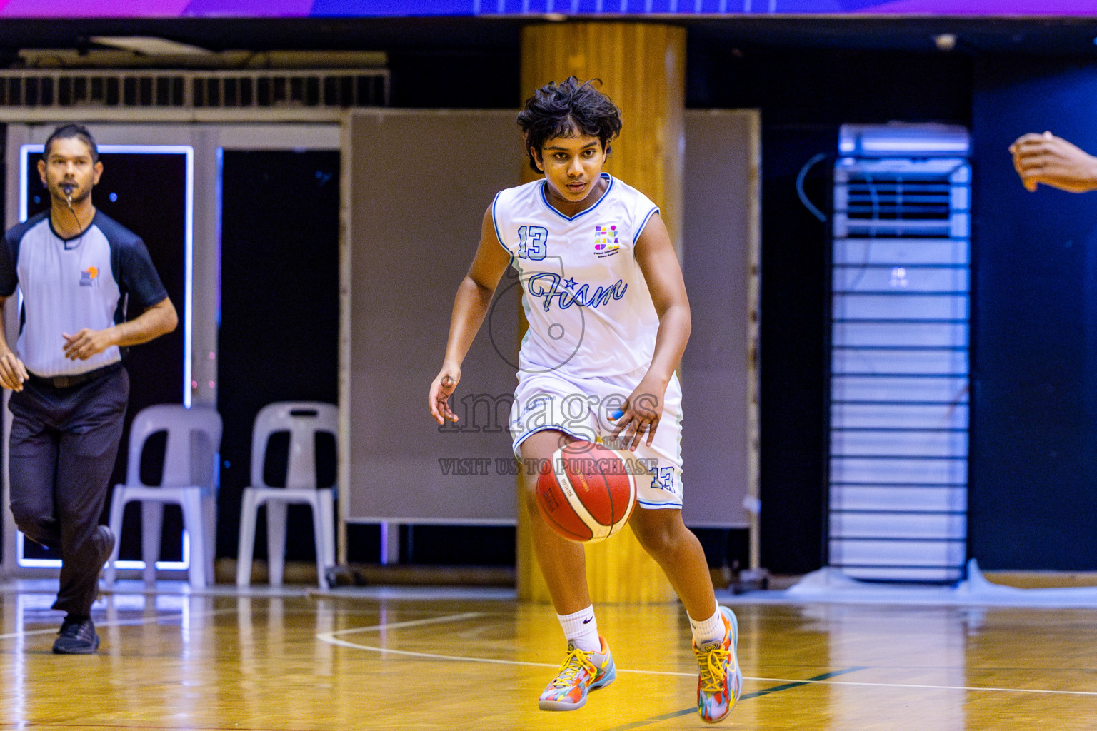 Iskandhar School vs Finland International School in Under 13 Boys Final of Junior Basketball Championship 2024 was held in Social Center, Male', Maldives on Sunday, 15th December 2024. Photos: Nausham Waheed / images.mv