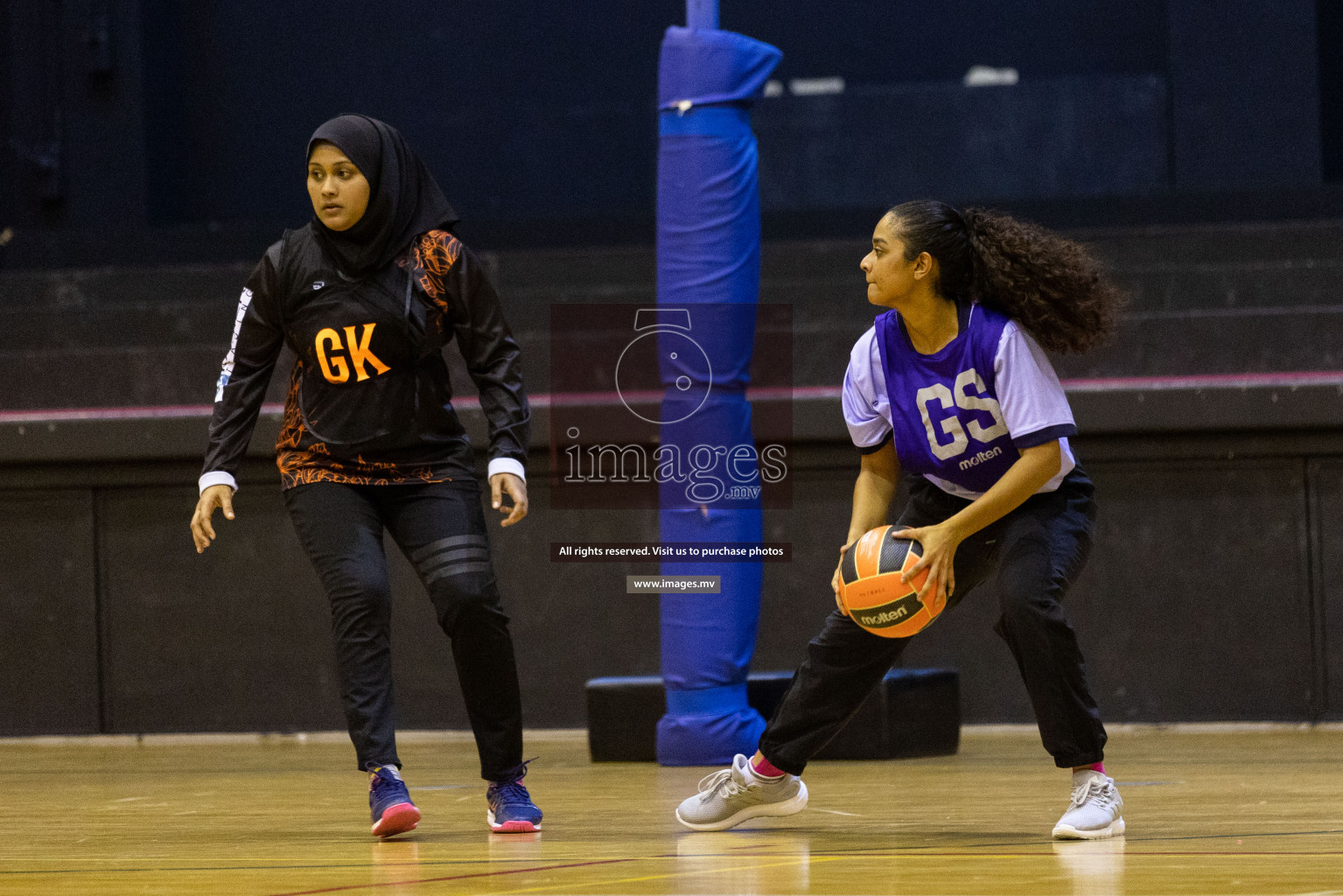 Club Matrix vs VYANSA in the Milo National Netball Tournament 2022 on 20 July 2022, held in Social Center, Male', Maldives. Photographer: Shuu / Images.mv