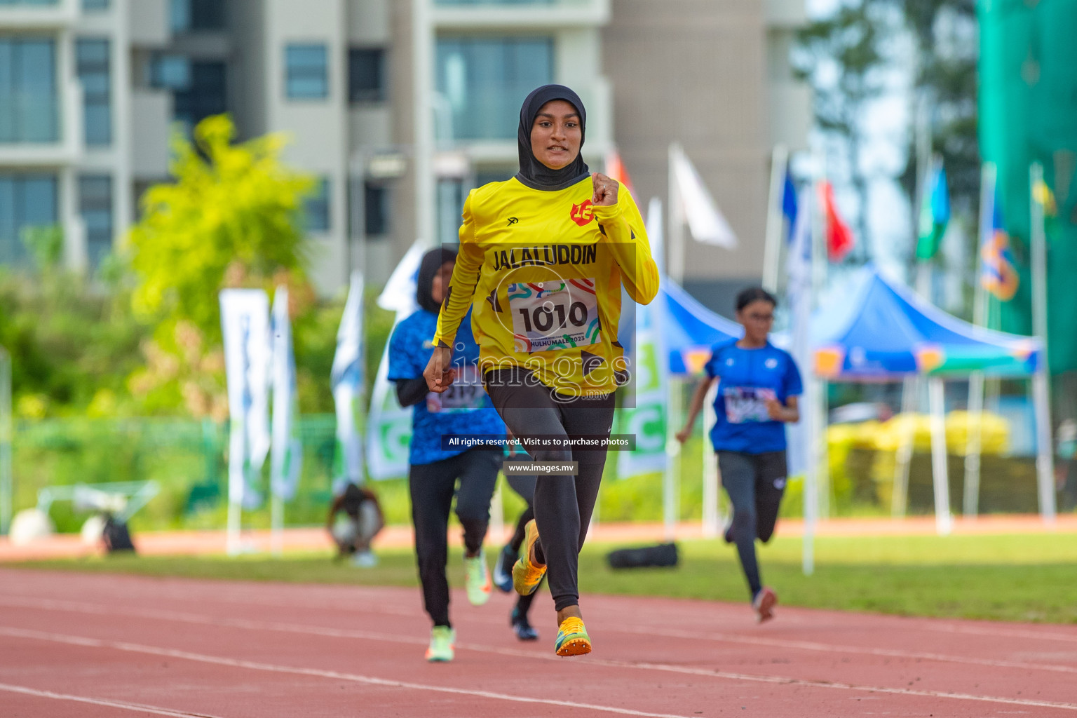 Day two of Inter School Athletics Championship 2023 was held at Hulhumale' Running Track at Hulhumale', Maldives on Sunday, 15th May 2023. Photos: Nausham Waheed / images.mv