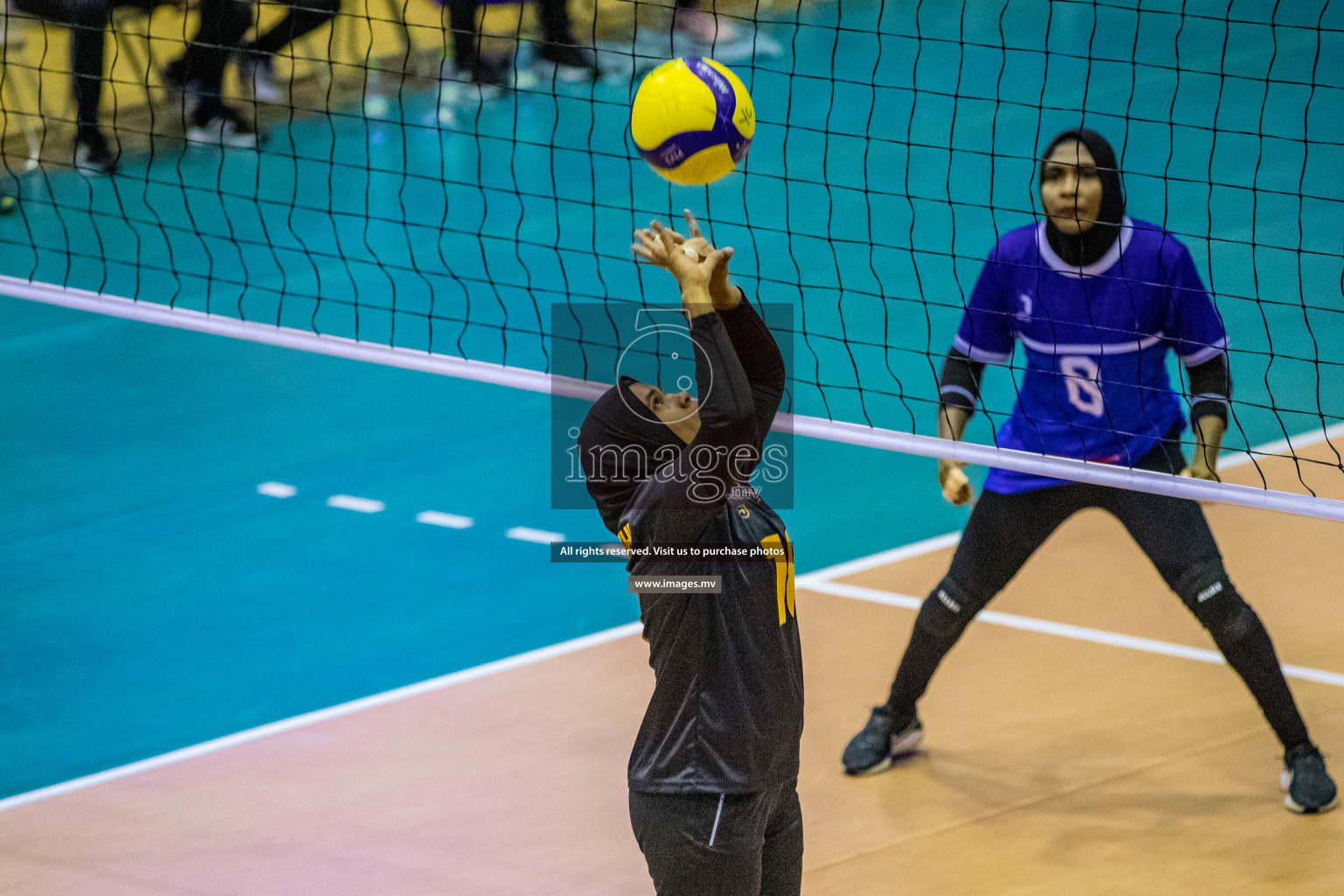 Volleyball Association Cup 2022-Women's Division-Match Day 6 was held in Male', Maldives on 28th May 2022 at Social Center Indoor Hall Photos By: Nausham Waheed /images.mv