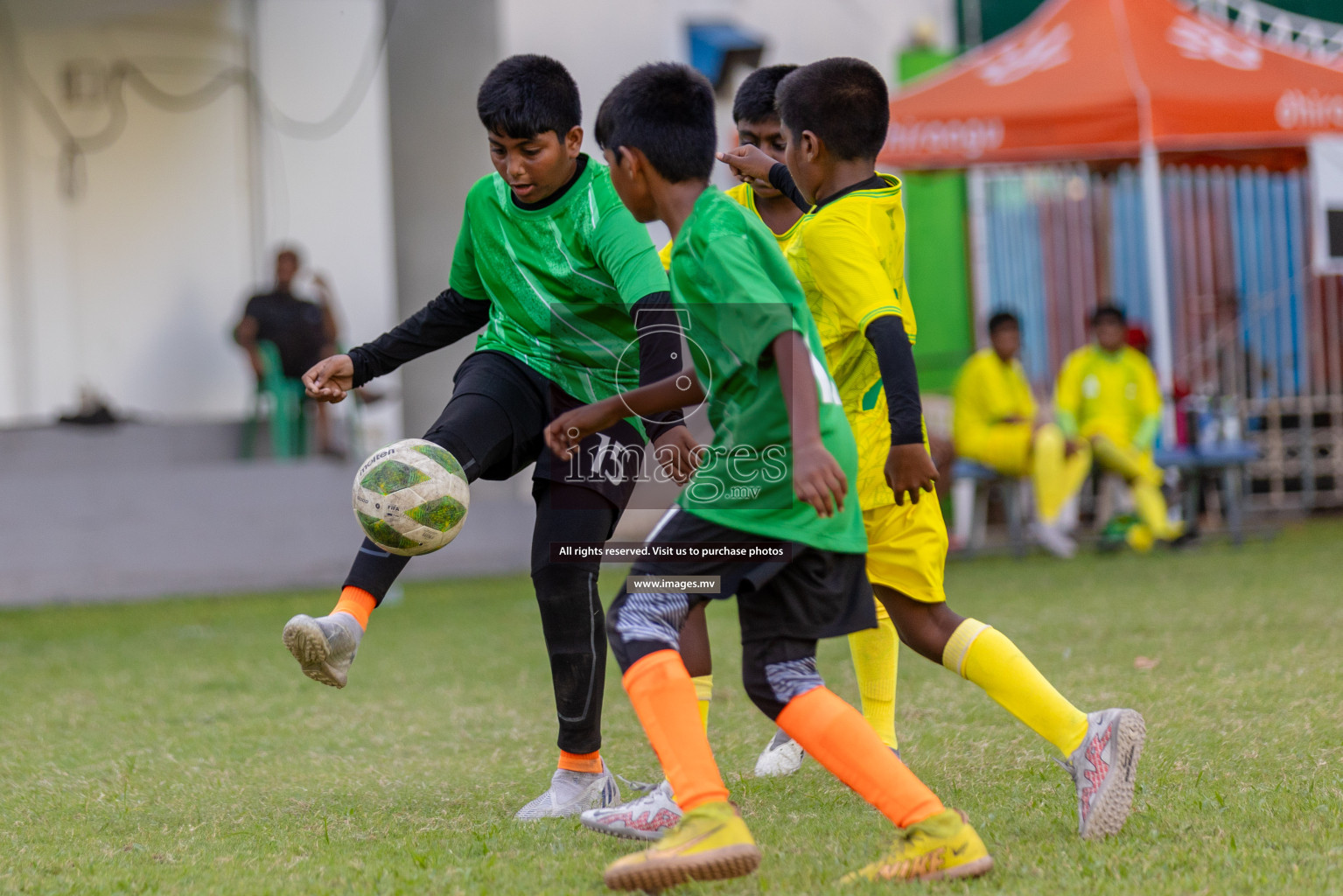 Day 1 of MILO Academy Championship 2023 (U12) was held in Henveiru Football Grounds, Male', Maldives, on Friday, 18th August 2023. 
Photos: Shuu Abdul Sattar / images.mv