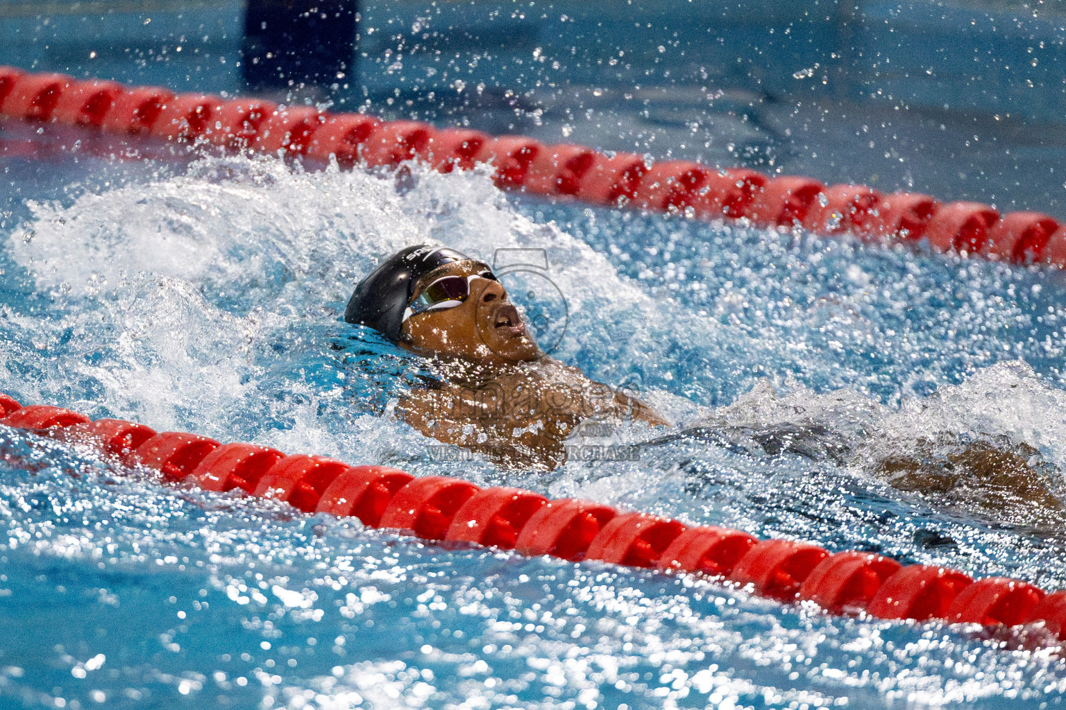 Day 6 of National Swimming Competition 2024 held in Hulhumale', Maldives on Wednesday, 18th December 2024. Photos: Mohamed Mahfooz Moosa / images.mv