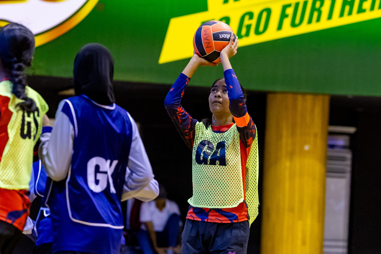 Day 10 of 25th Inter-School Netball Tournament was held in Social Center at Male', Maldives on Tuesday, 20th August 2024. Photos: Nausham Waheed / images.mv