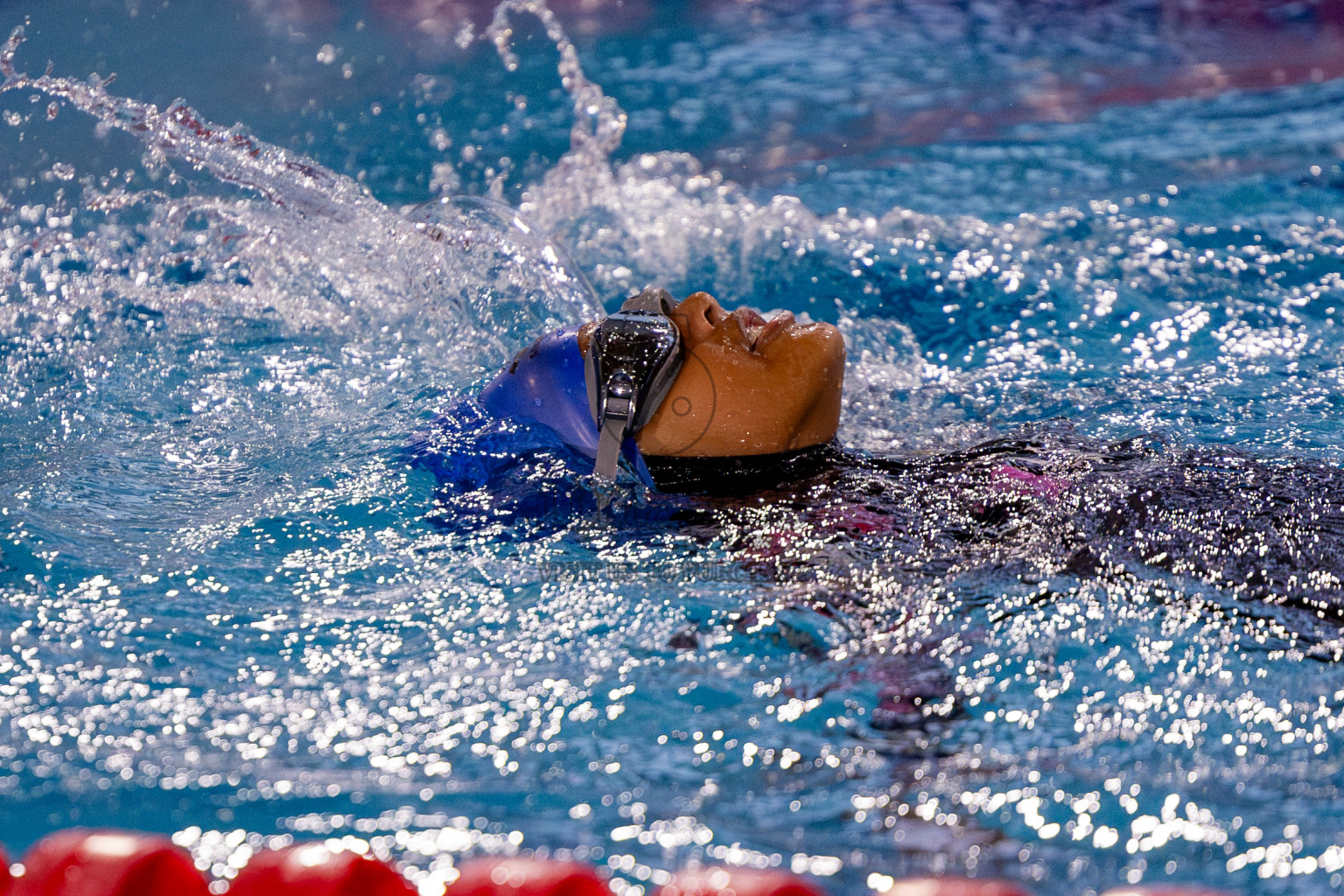 Day 1 of BML 5th National Swimming Kids Festival 2024 held in Hulhumale', Maldives on Monday, 18th November 2024. Photos: Nausham Waheed / images.mv