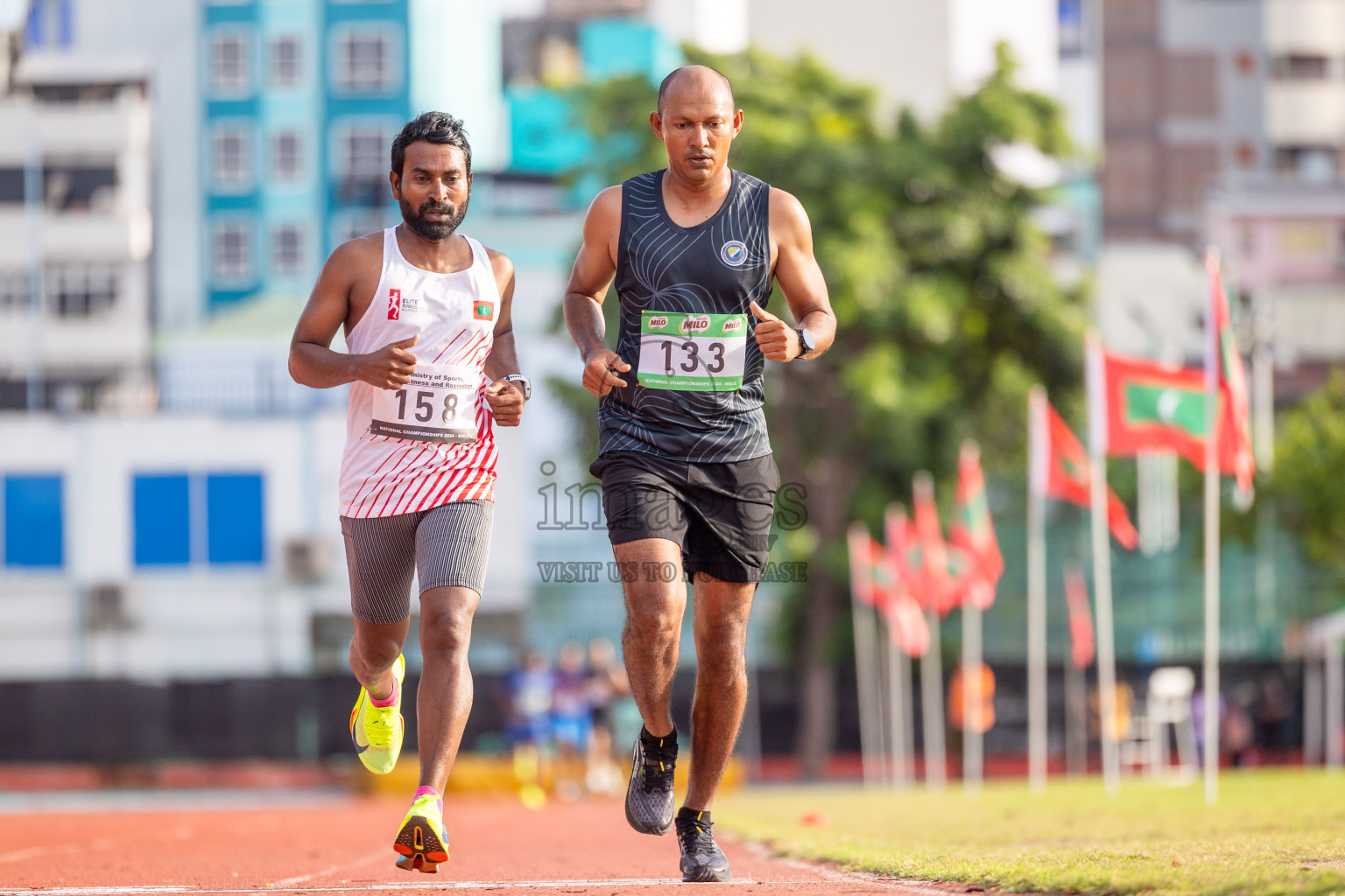 Day 2 of 33rd National Athletics Championship was held in Ekuveni Track at Male', Maldives on Friday, 6th September 2024. Photos: Shuu Abdul Sattar / images.mv