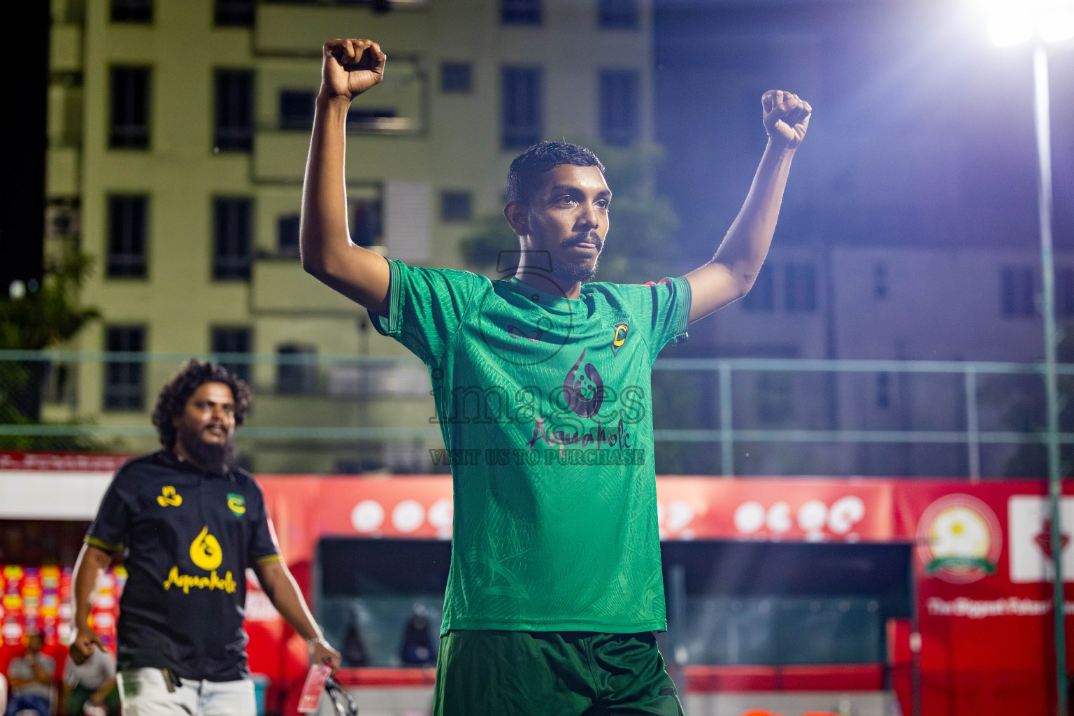 HA Vashafaru VS HA Kelaa in Atoll Round Semi-Final on Day 23 of Golden Futsal Challenge 2025 was held on Monday , 27th January 2025, in Hulhumale', Maldives. Photos: Nausham Waheed / images.mv