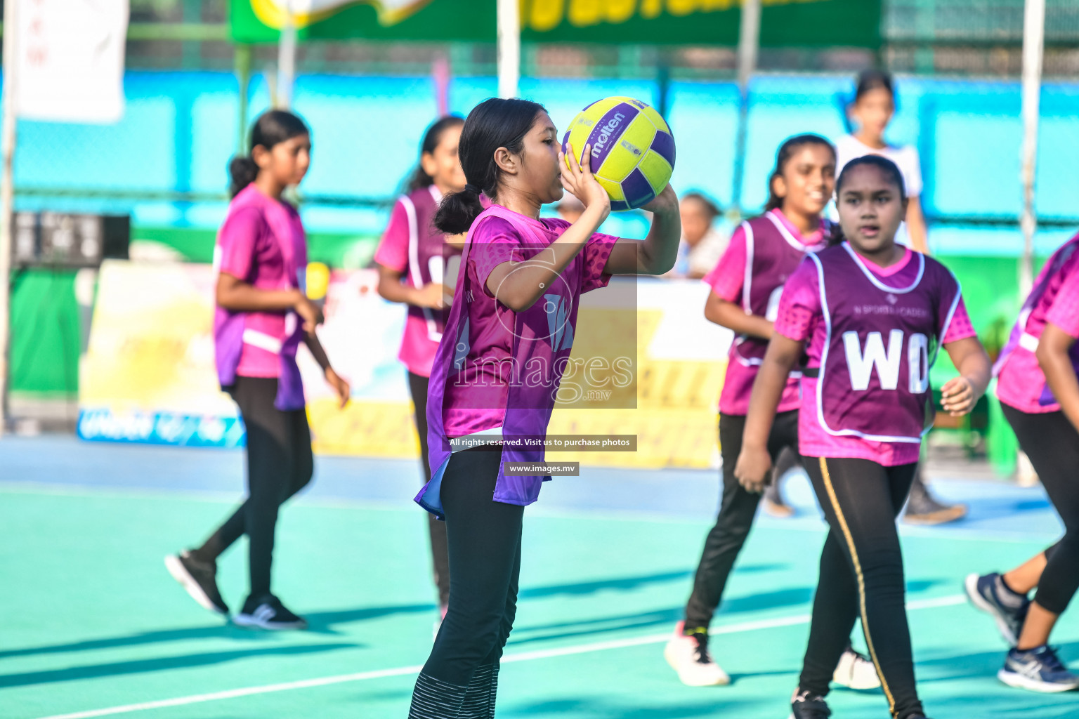 Day 8 of Junior Netball Championship 2022 on 11th March 2022 held in Male', Maldives. Photos by Nausham Waheed