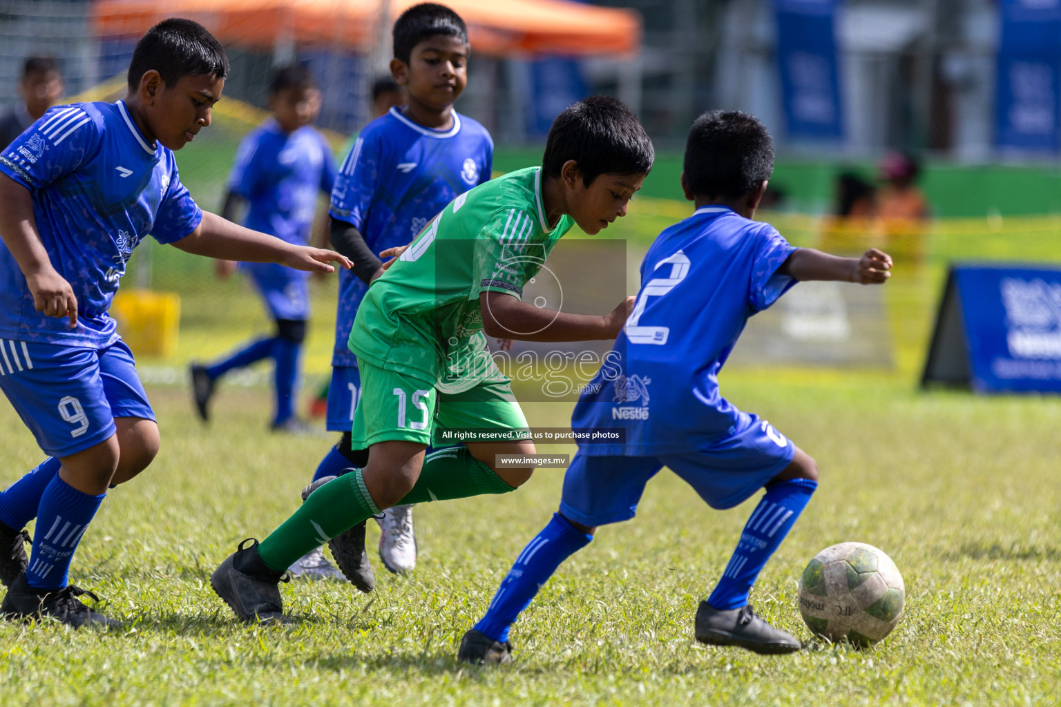 Day 4 of Nestle Kids Football Fiesta, held in Henveyru Football Stadium, Male', Maldives on Saturday, 14th October 2023
Photos: Mohamed Mahfooz Moosa, Hassan Simah / images.mv