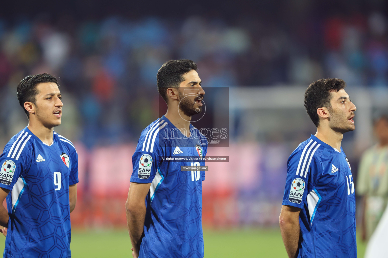 Kuwait vs India in the Final of SAFF Championship 2023 held in Sree Kanteerava Stadium, Bengaluru, India, on Tuesday, 4th July 2023. Photos: Nausham Waheed / images.mv