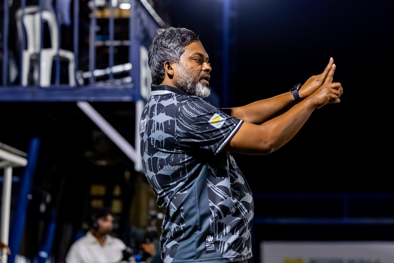 Eydhafushi vs Kihaadhoo in Day 2 of Better in Baa Futsal Fiesta 2025 Men's division held in B. Eydhafushi, Maldives on Thursday, 6th November 2025. Photos: Nausham Waheed / images.mv