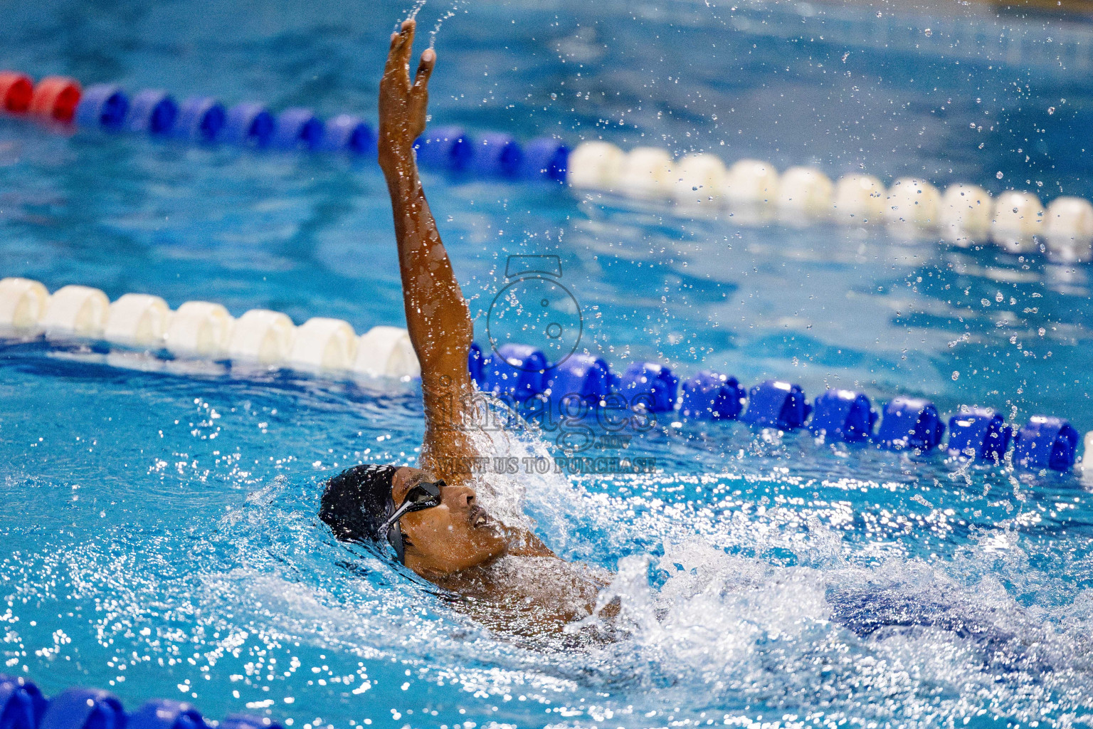 Day 4 of National Swimming Championship 2024 held in Hulhumale', Maldives on Monday, 16th December 2024. Photos: Hassan Simah / images.mv