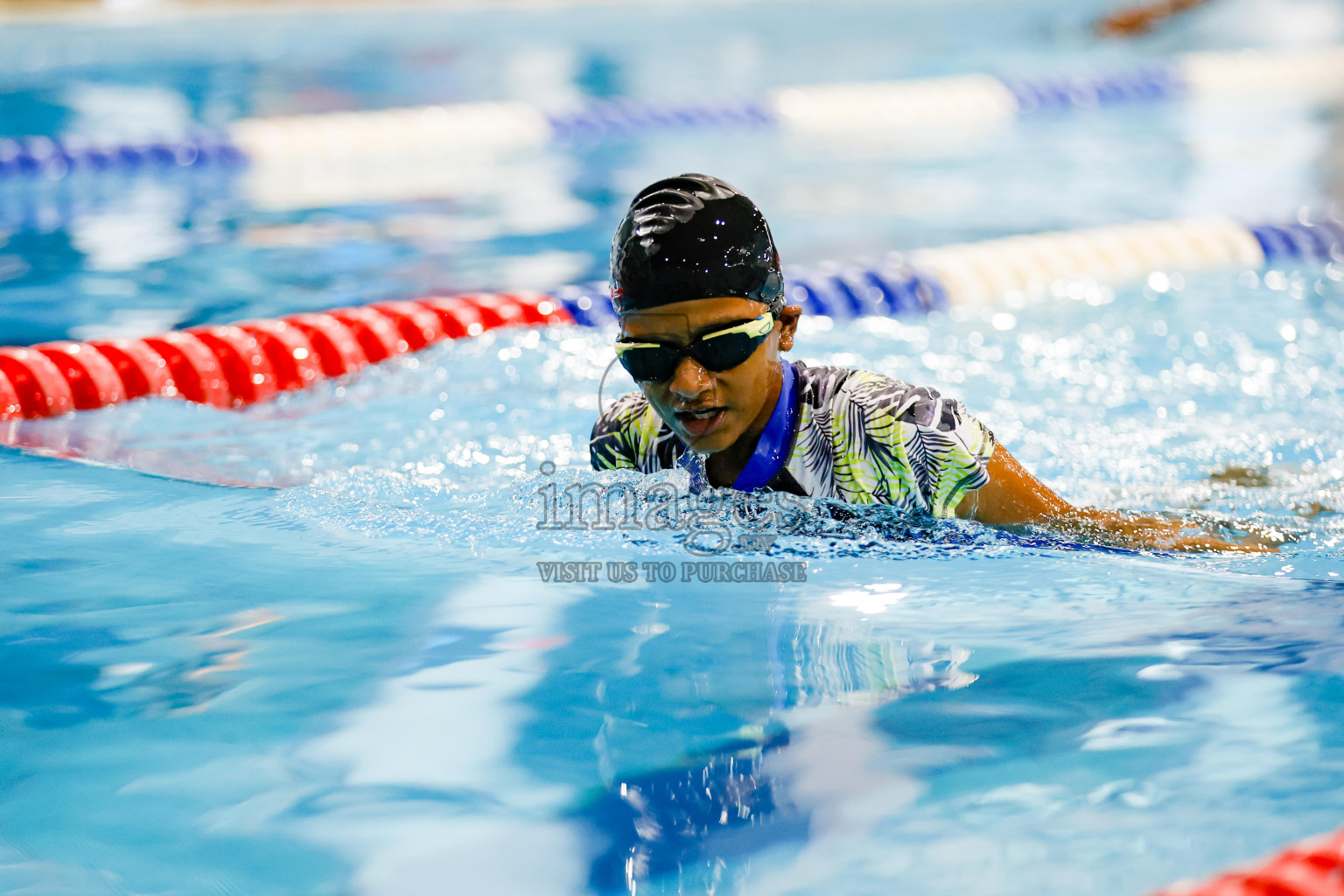 Day 1 of BML 6th National Kids Swimming Kids Festival 2025 held in Hulhumale', Maldives on Monday, 3rd November 2024. Photos: Nausham Waheed / images.mv