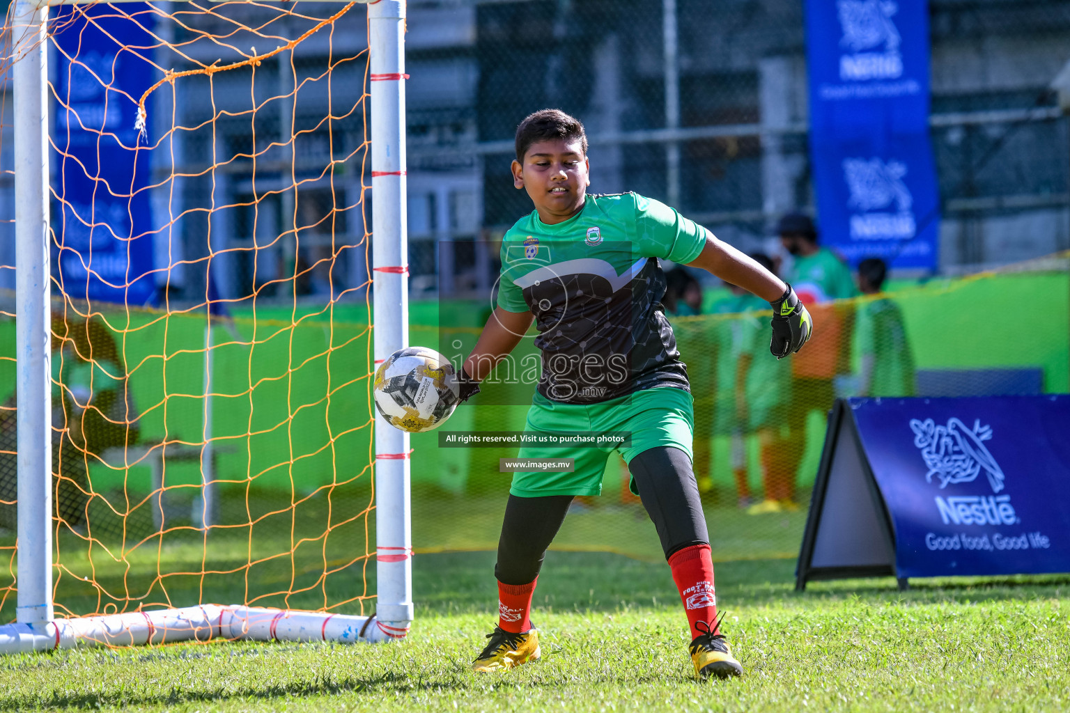 Day 2 of Milo Kids Football Fiesta 2022 was held in Male', Maldives on 20th October 2022. Photos: Nausham Waheed/ images.mv