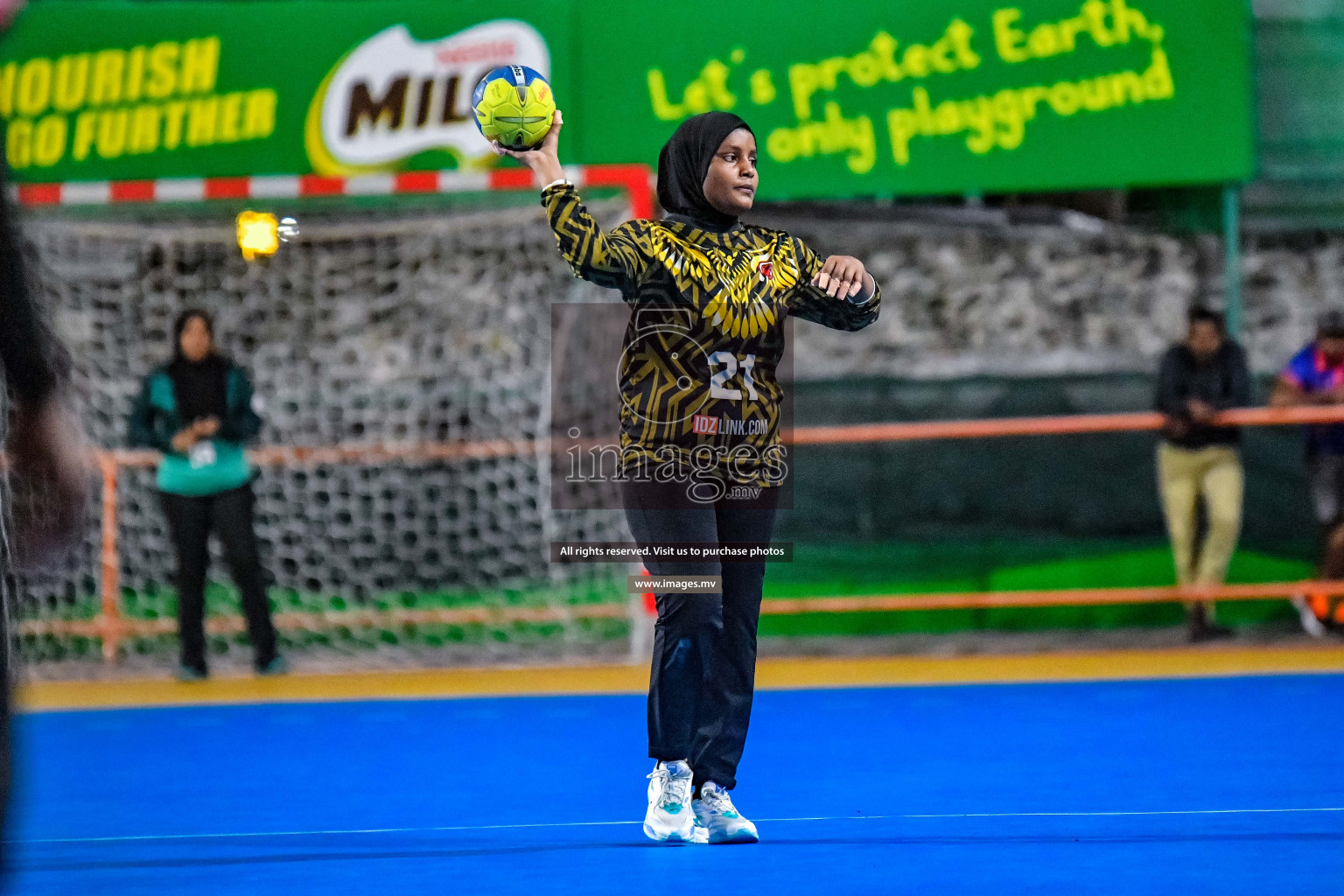 Milo 9th Handball Maldives Championship 2022 Day 2 held in Male', Maldives on 18th October 2022 Photos By: Nausham Waheed /images.mv