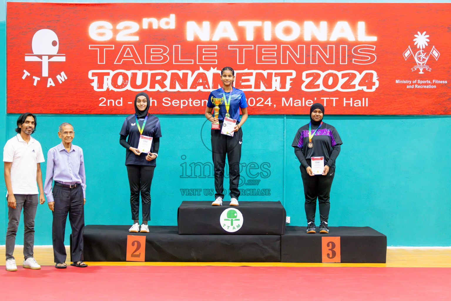 Finals of National Table Tennis Tournament 2024 was held at Male' TT Hall on Friday, 6th September 2024. 
Photos: Abdulla Abeed / images.mv