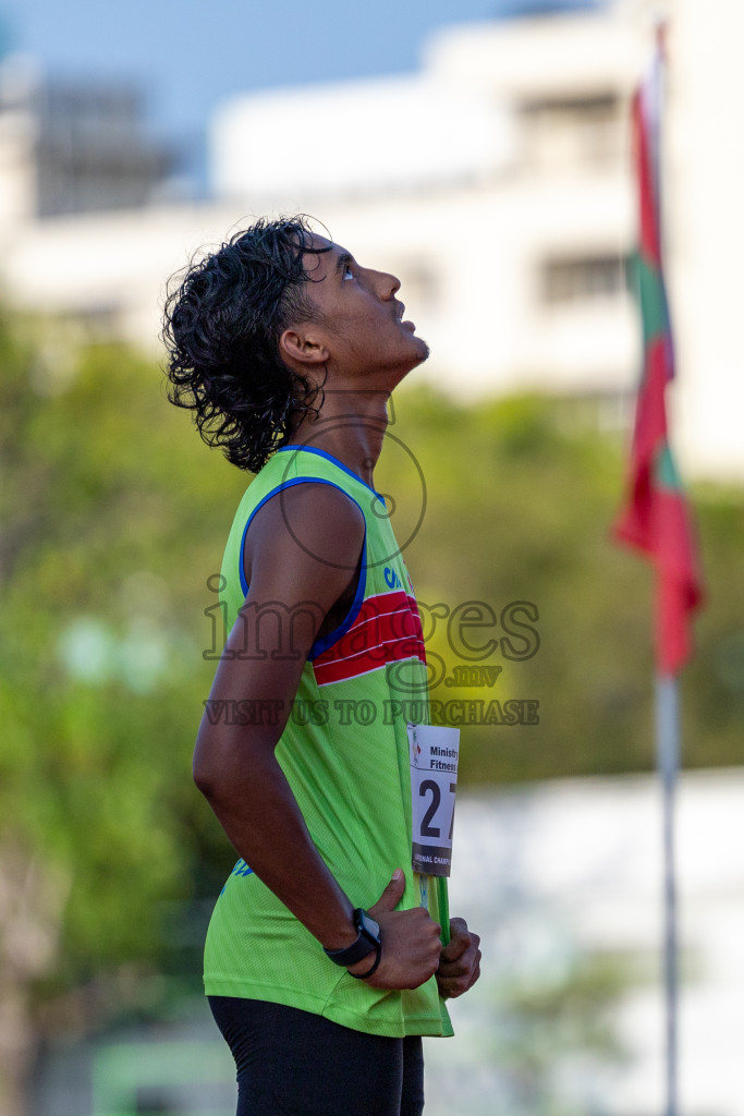 Day 3 of 33rd National Athletics Championship was held in Ekuveni Track at Male', Maldives on Saturday, 7th September 2024. Photos: Suaadh Abdul Sattar / images.mv