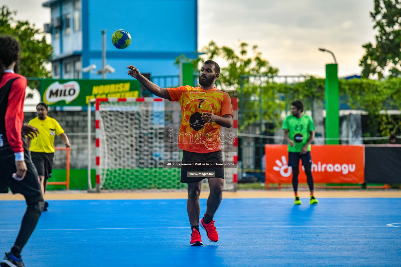 Milo 9th Handball Maldives Championship 2022 Day 1 held in Male', Maldives on 17th October 2022 Photos By: Nausham Waheed /images.mv