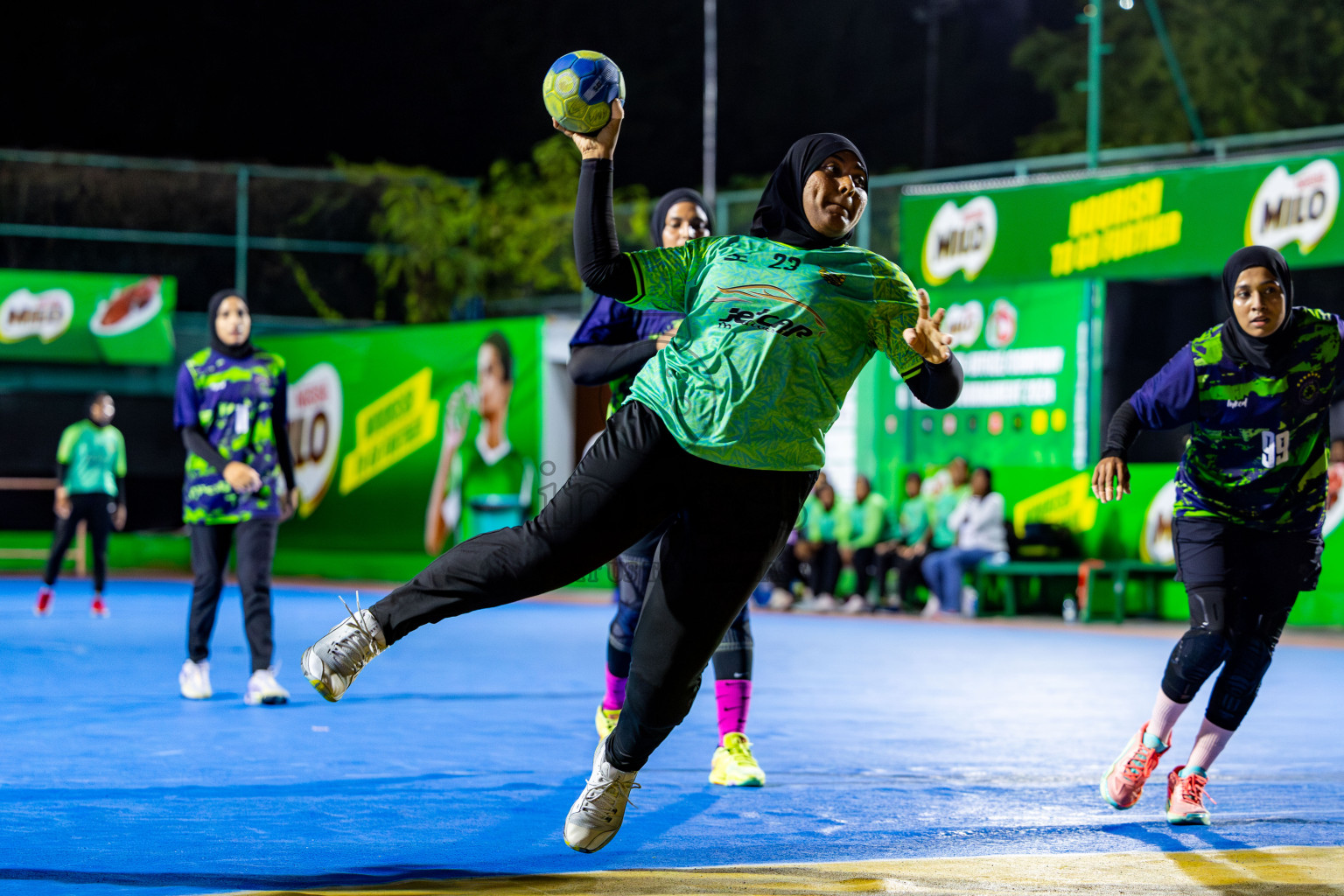 1st Division Final of 8th Inter-Office/Company Handball Tournament 2024, held in Handball ground, Male', Maldives on Tuesday, 11th September 2024 Photos: Nausham Waheed/ Images.mv