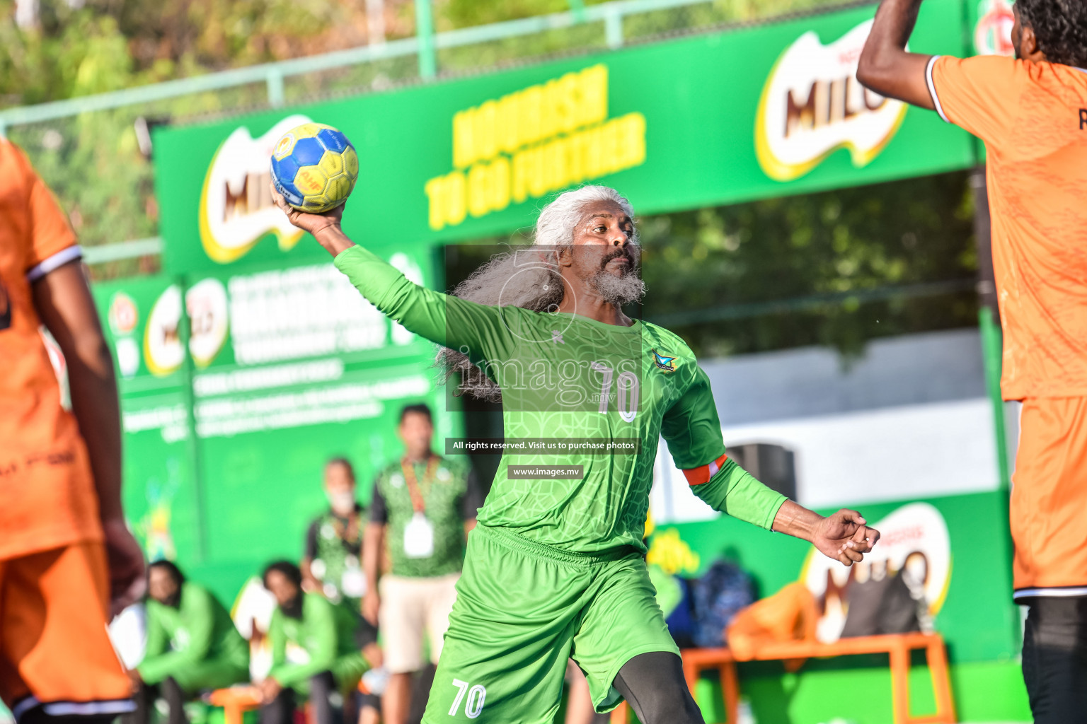 Day 6 of Milo 6th Inter Office Handball Tournament 2022 - Photos by Nausham Waheed