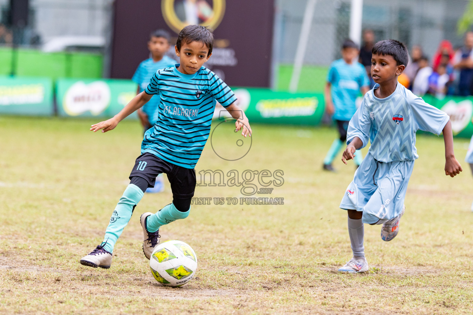 Day 3 of MILO SVAM Juniors 2025 (U-8) was held at Henveiru Stadium in Male', Maldives on Saturday, 28th June 2025. 
Photos: Hassan Simah / images.mv