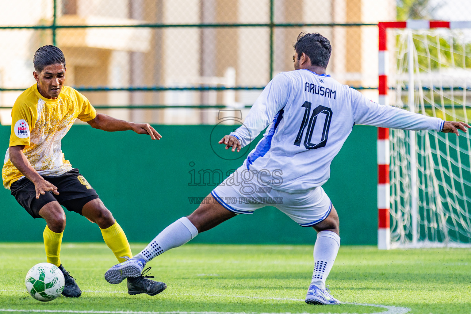 Waldorf Astoria vs Jumeirah Olhaheli in Resort Super League 2025 was held on Sunday, 26th October 2025 in Crossroads's Maldives, Photos: Areef Adam / images.mv